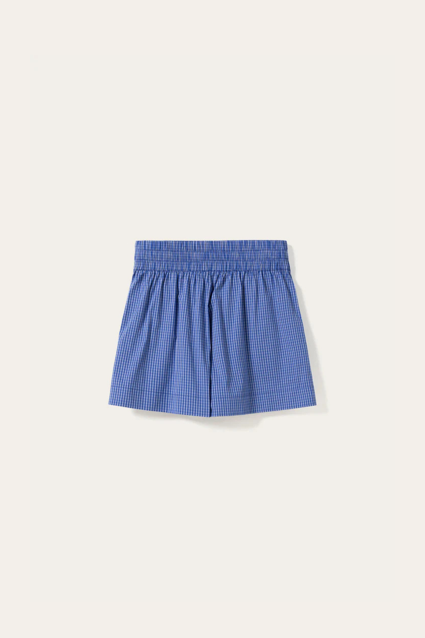 MARIAN MW SHORTS - DAVY BLUE CHECK