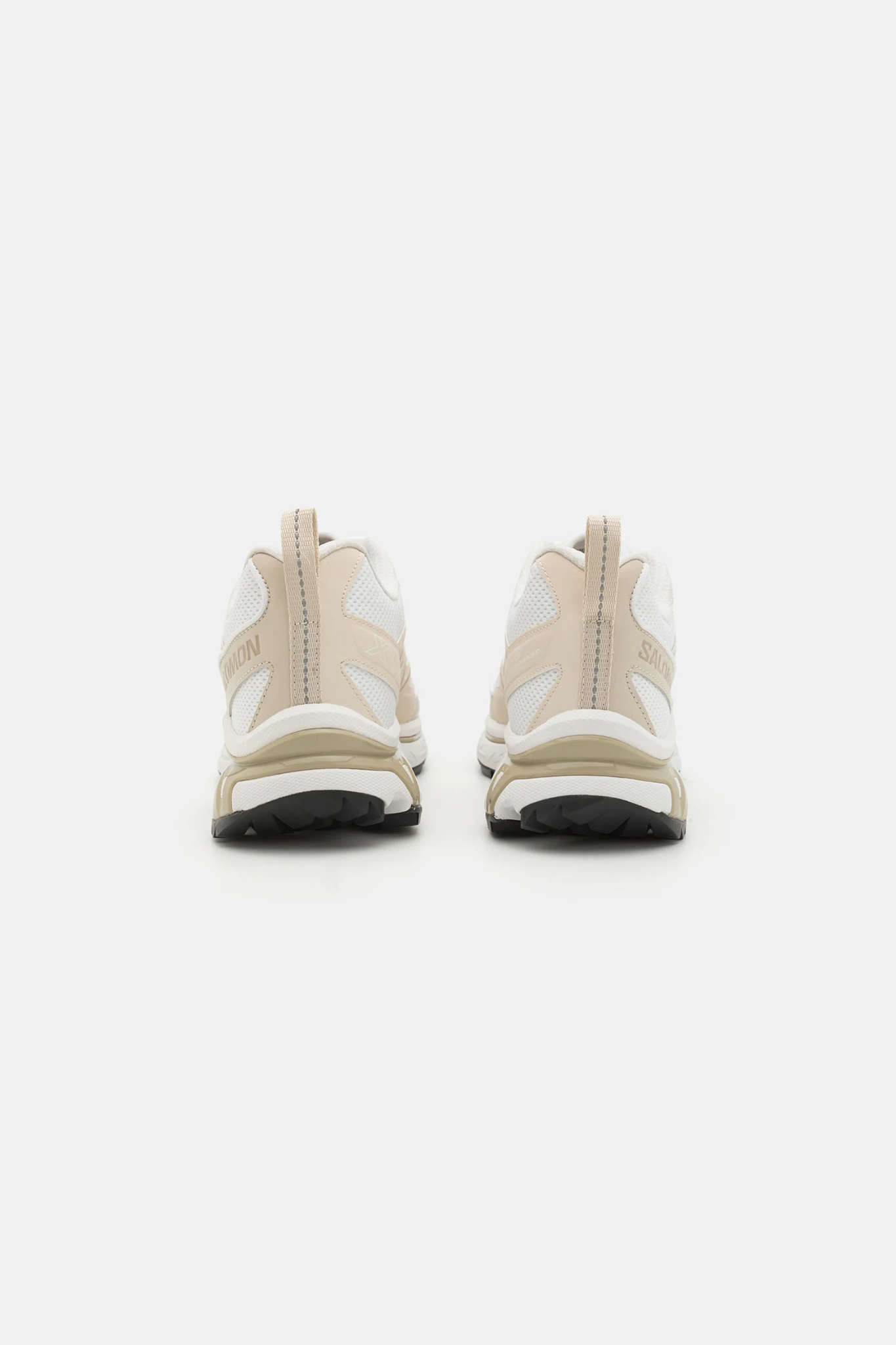 SALOMON XT-6 EXPANSE SNEAKERS MEN - WHITE/RAINY DAY/OXFORD TAN. Back view