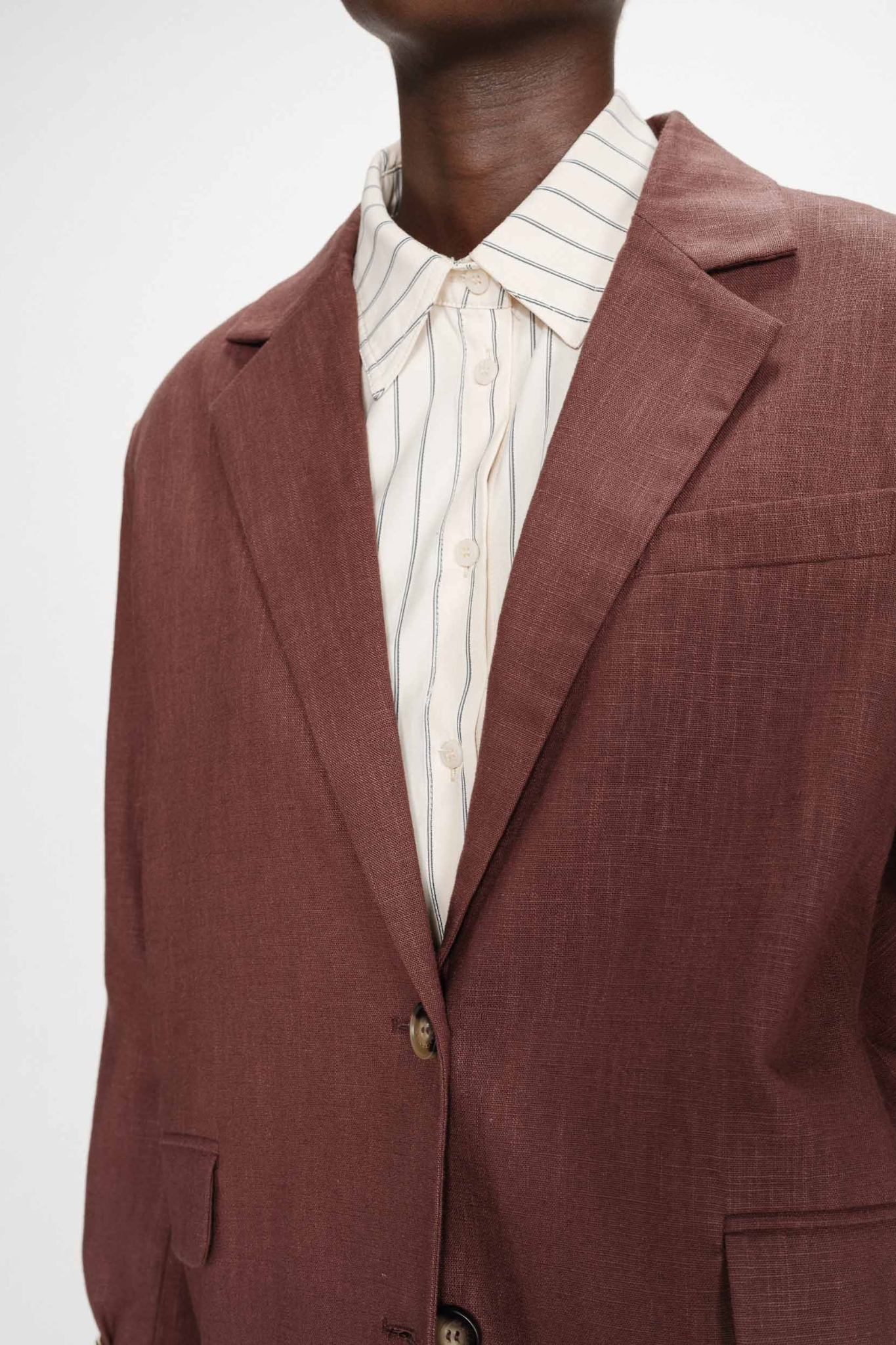 VELIZE BLAZER - CHOCOLAT