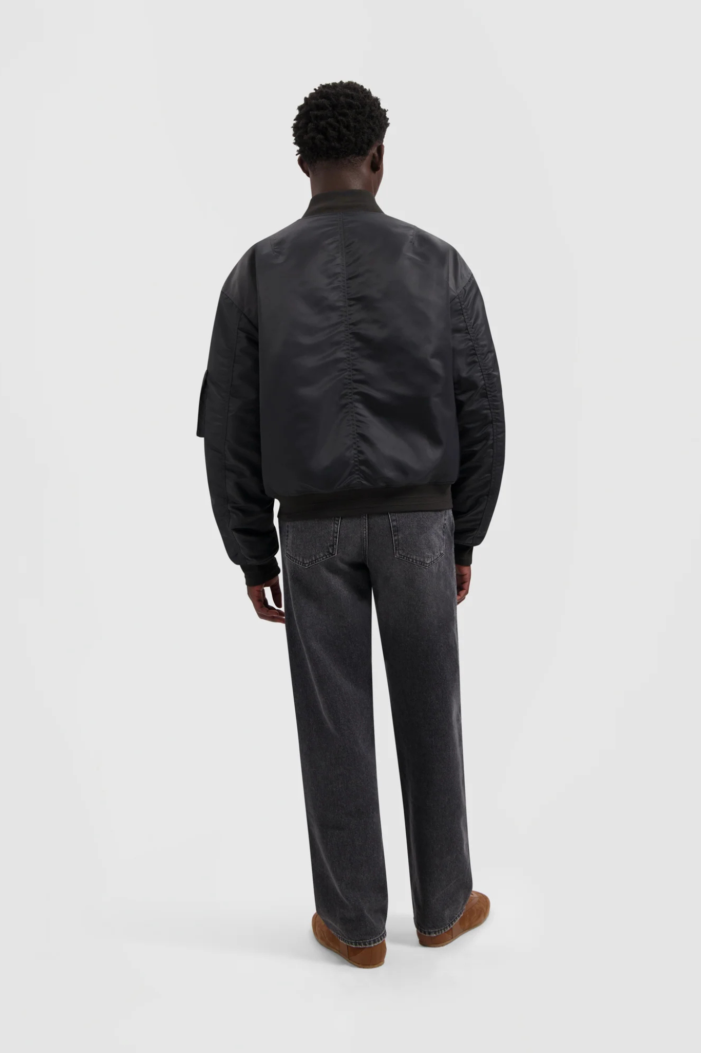 BOMBER JACKET - CHARCOAL