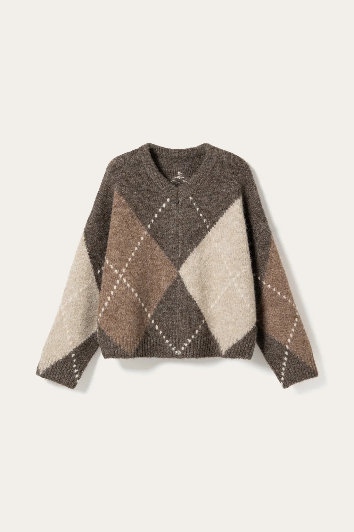 LAI KNIT - ASH BROWN MIX