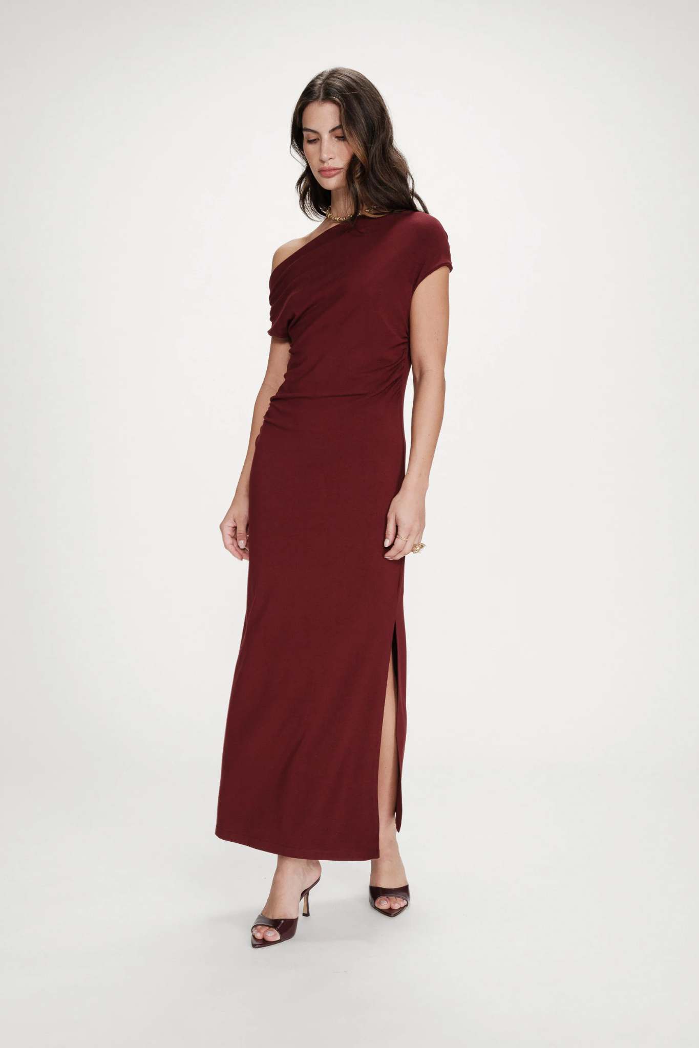 VANITY MAXI DRESS - CHERRY