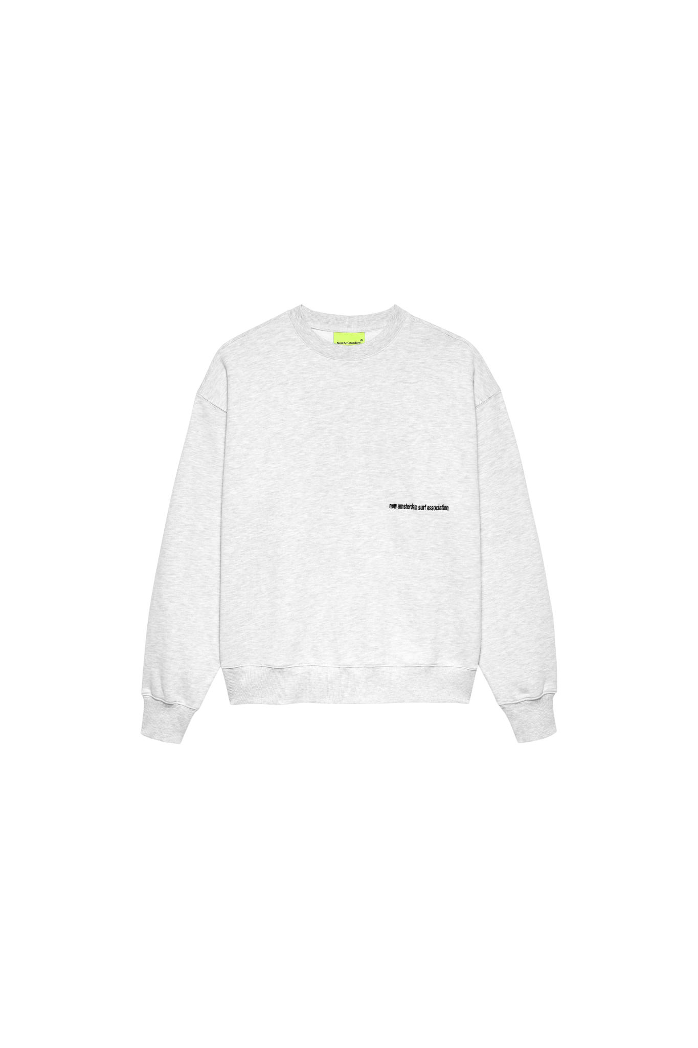 BEACH SIGN CREWNECK - ASH GREY
