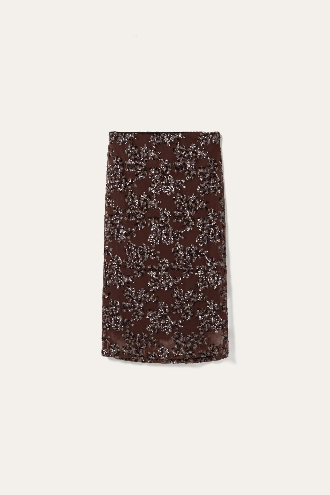 JOCELYN SKIRT - MEDIUM BROWN