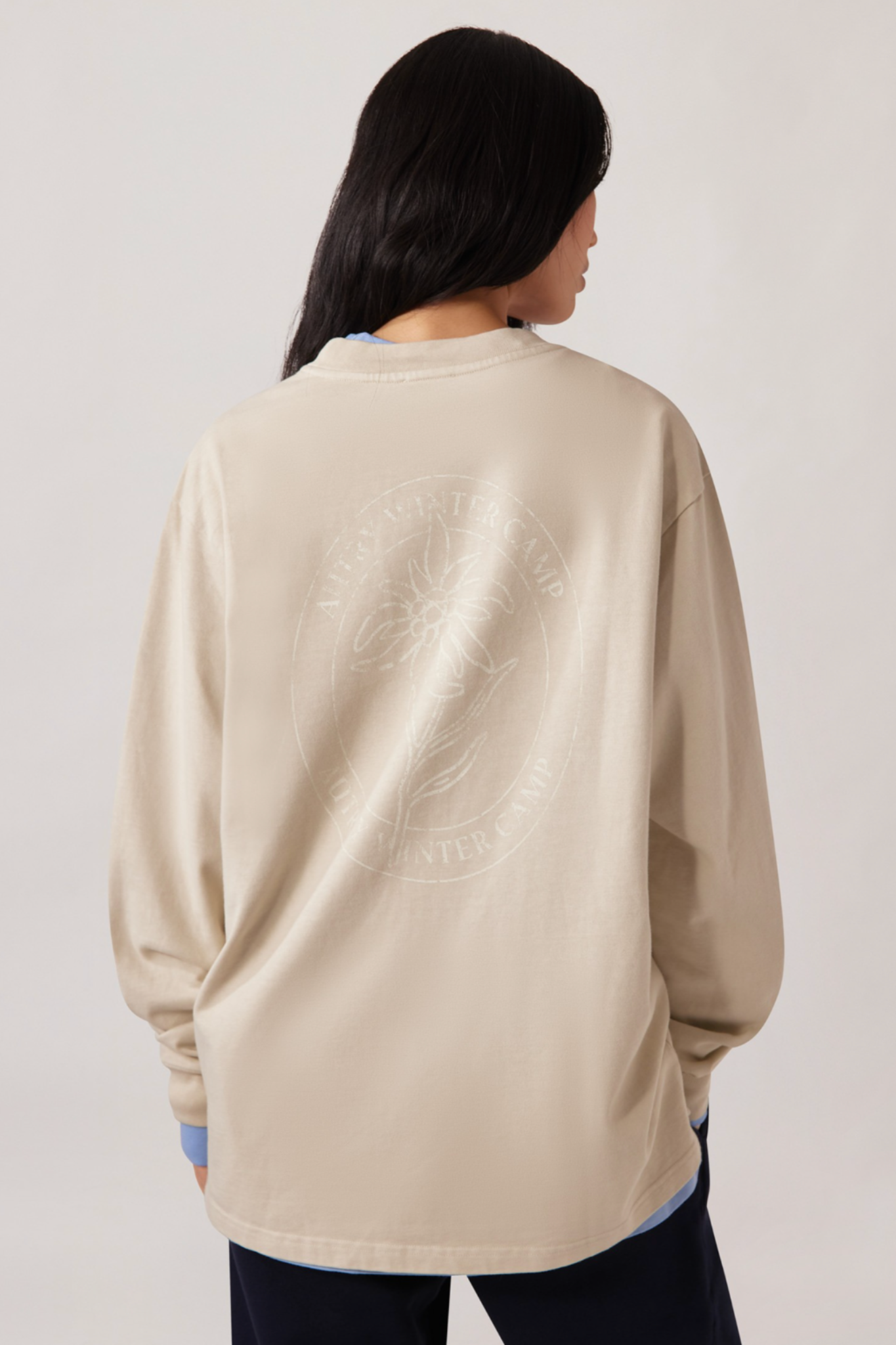 WINTER CAMP LONG SLEEVE T-SHIRT - HEAVY COT FIBER