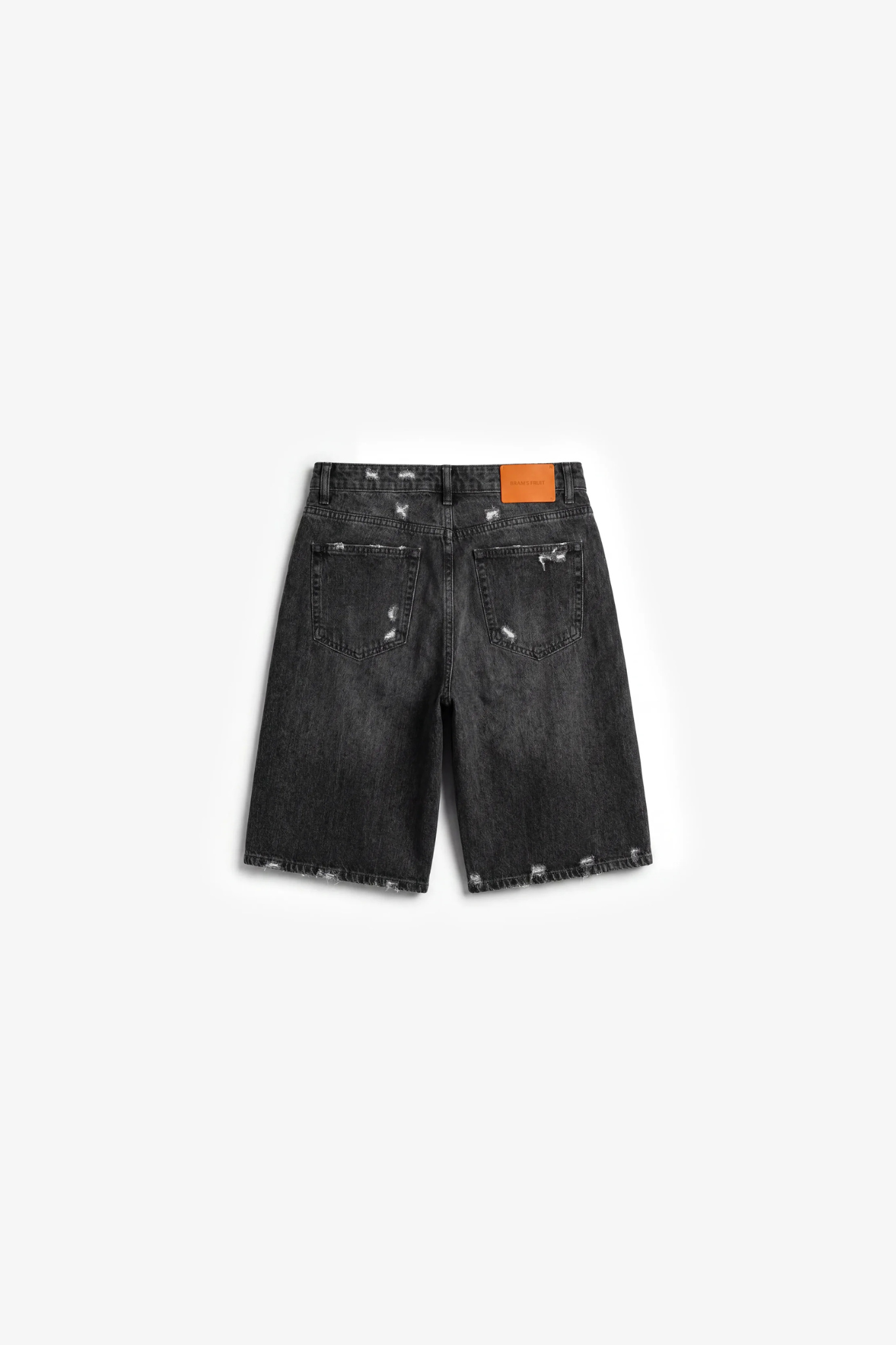 DENIM SHORTS - WASHED BLACK