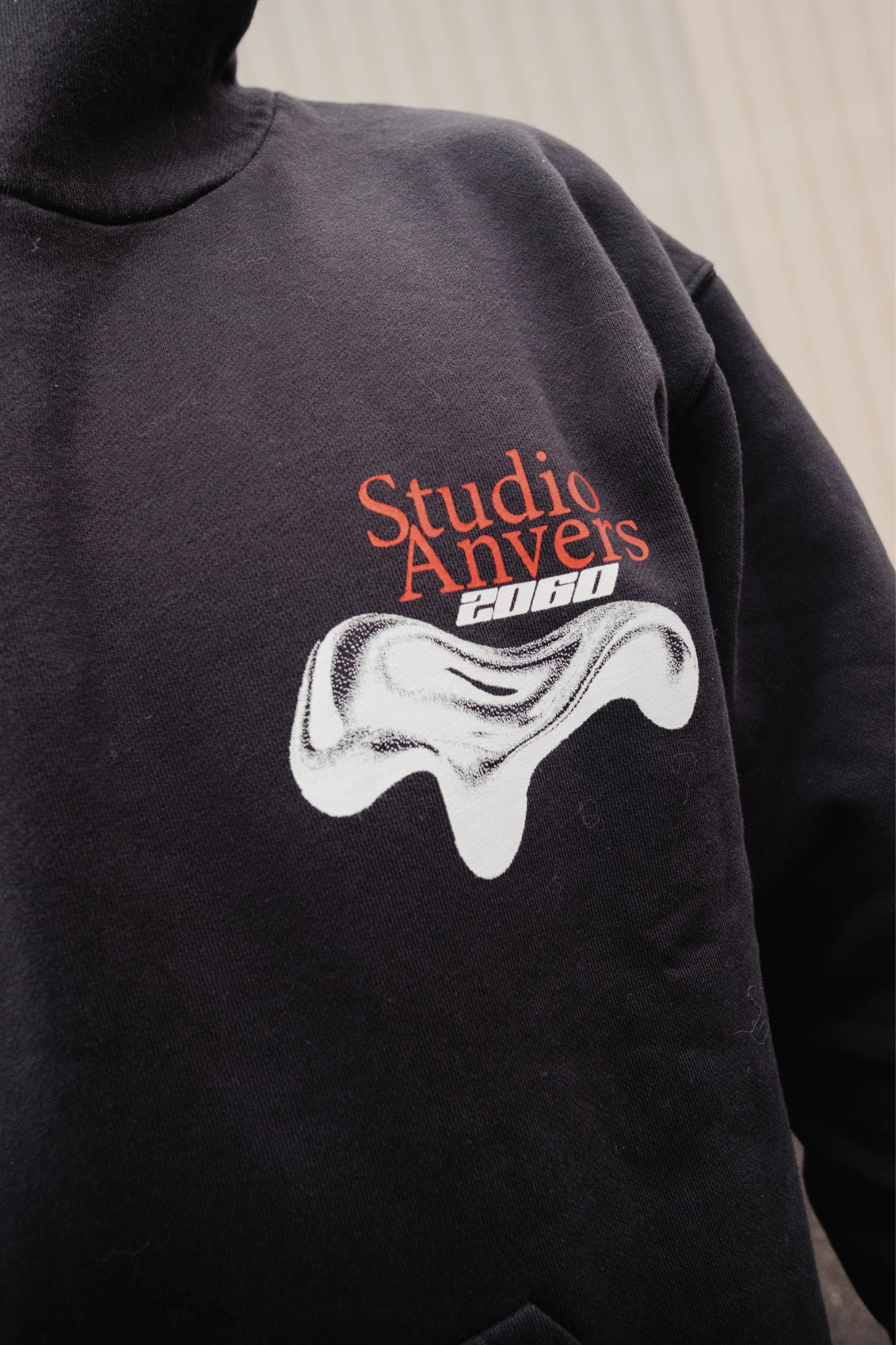 CHROME WAVES HOODIE - PHANTOM