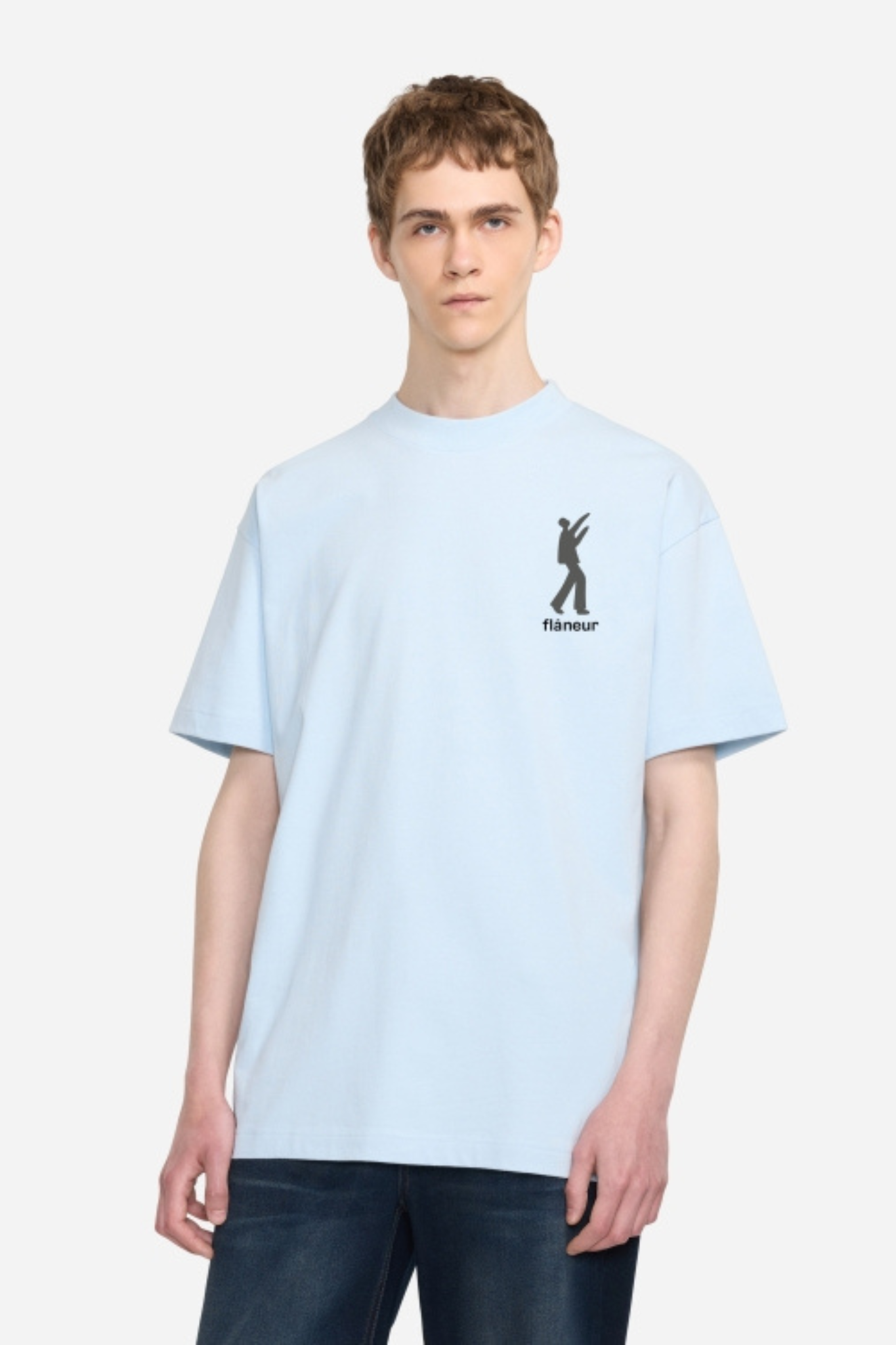 INFLATABLES T-SHIRT - LIGHT BLUE