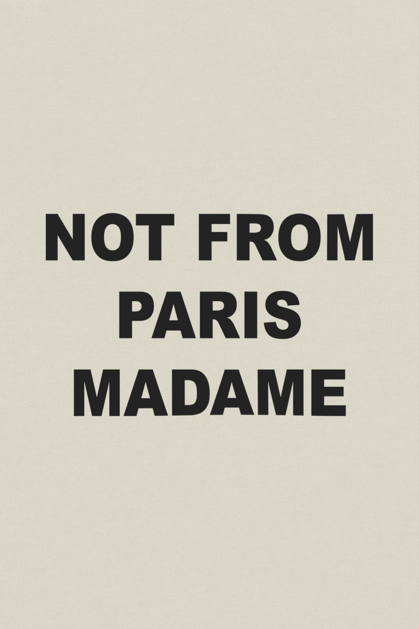 LE T-SHIRT SLOGAN - MASTIC