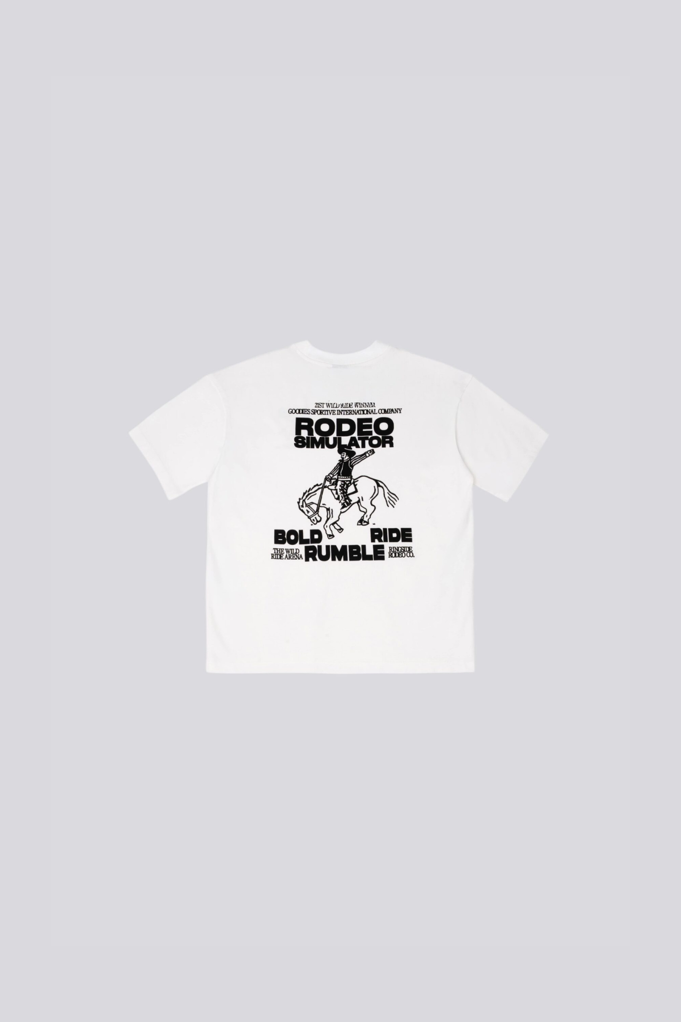 RODEO SIMULADOR T-SHIRT - WHITE