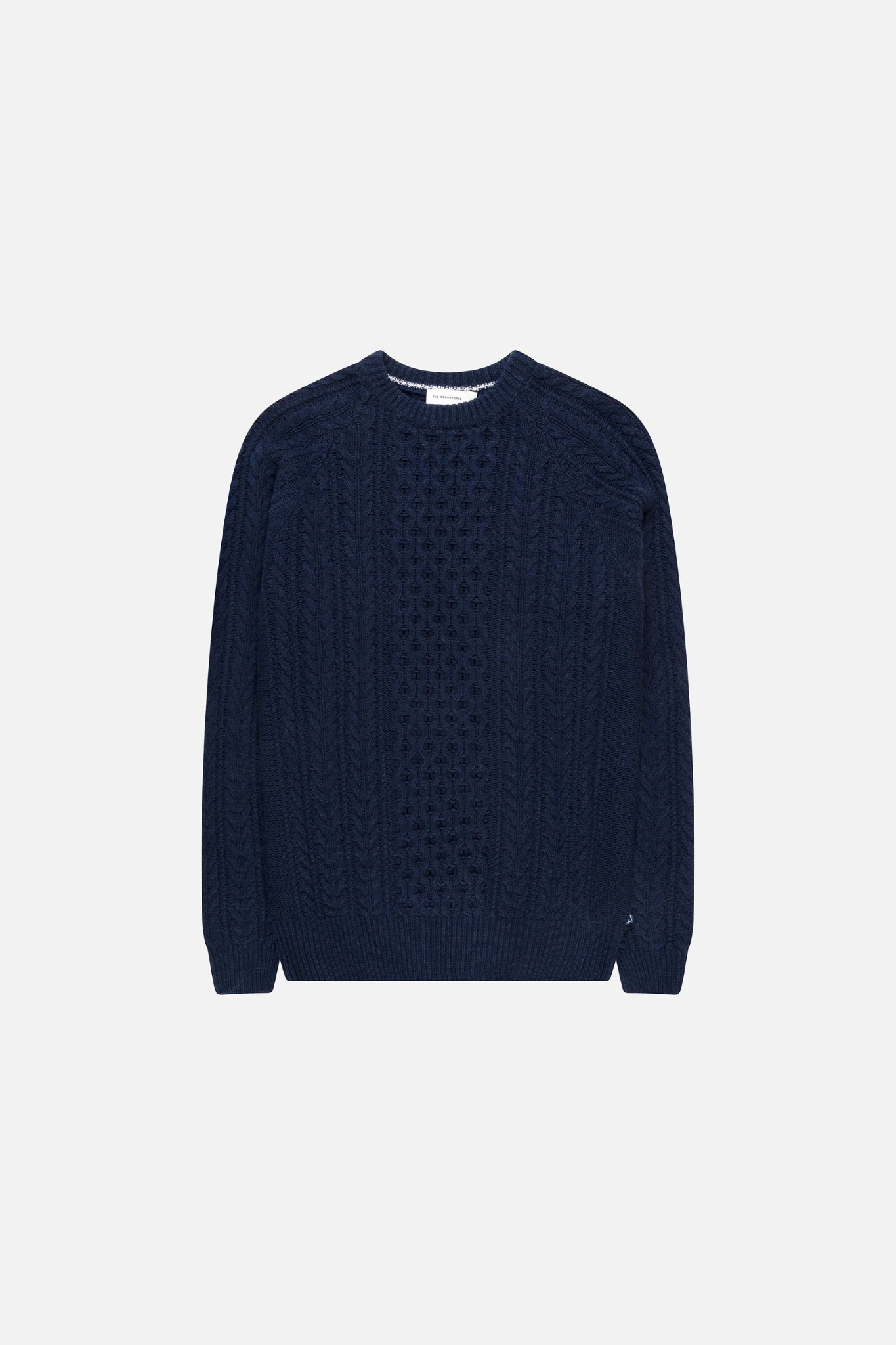 PATTERN SWEATER - NAVY