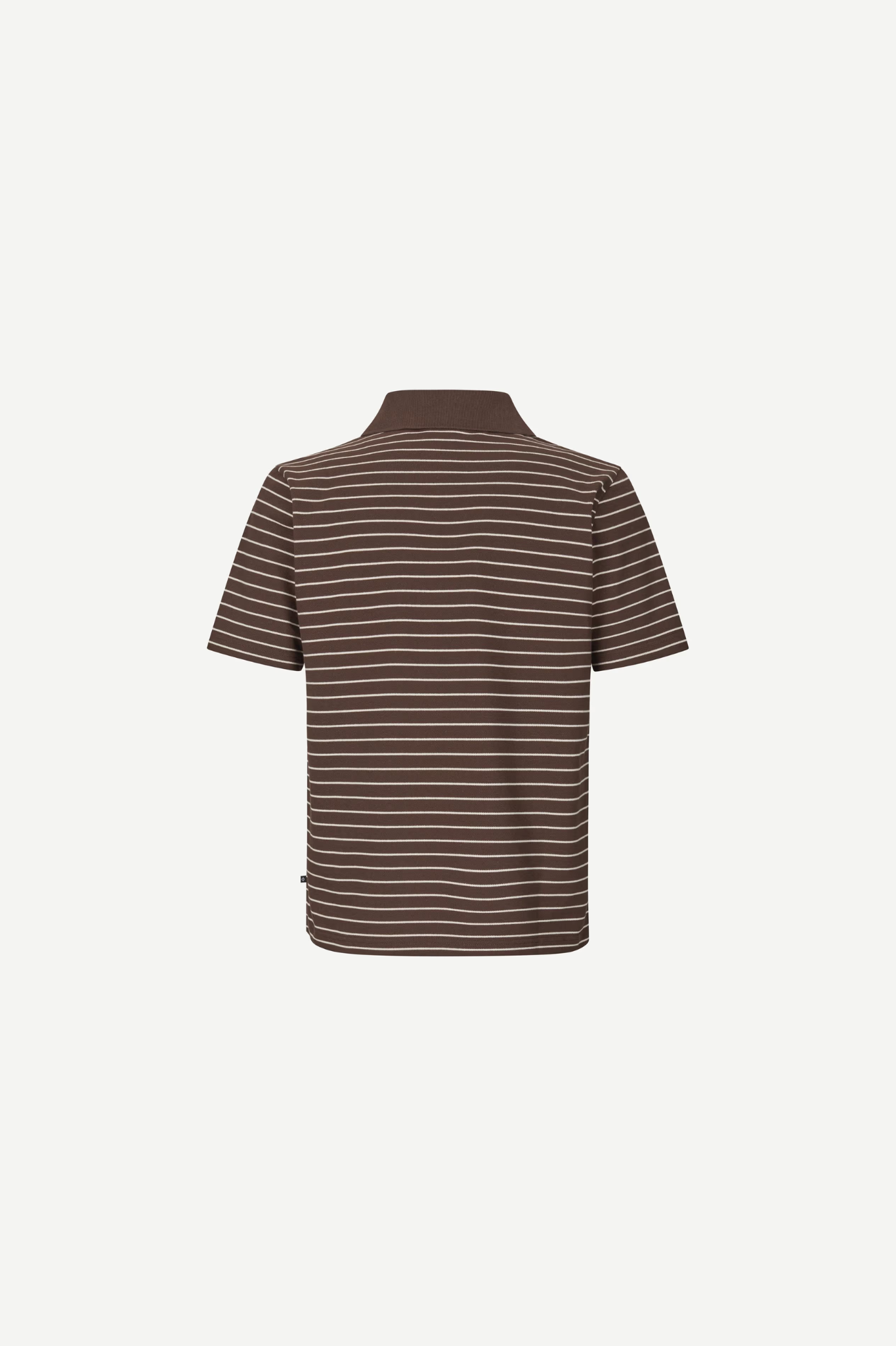 MAC V - NECK POLO - COFFEE BROWN ST