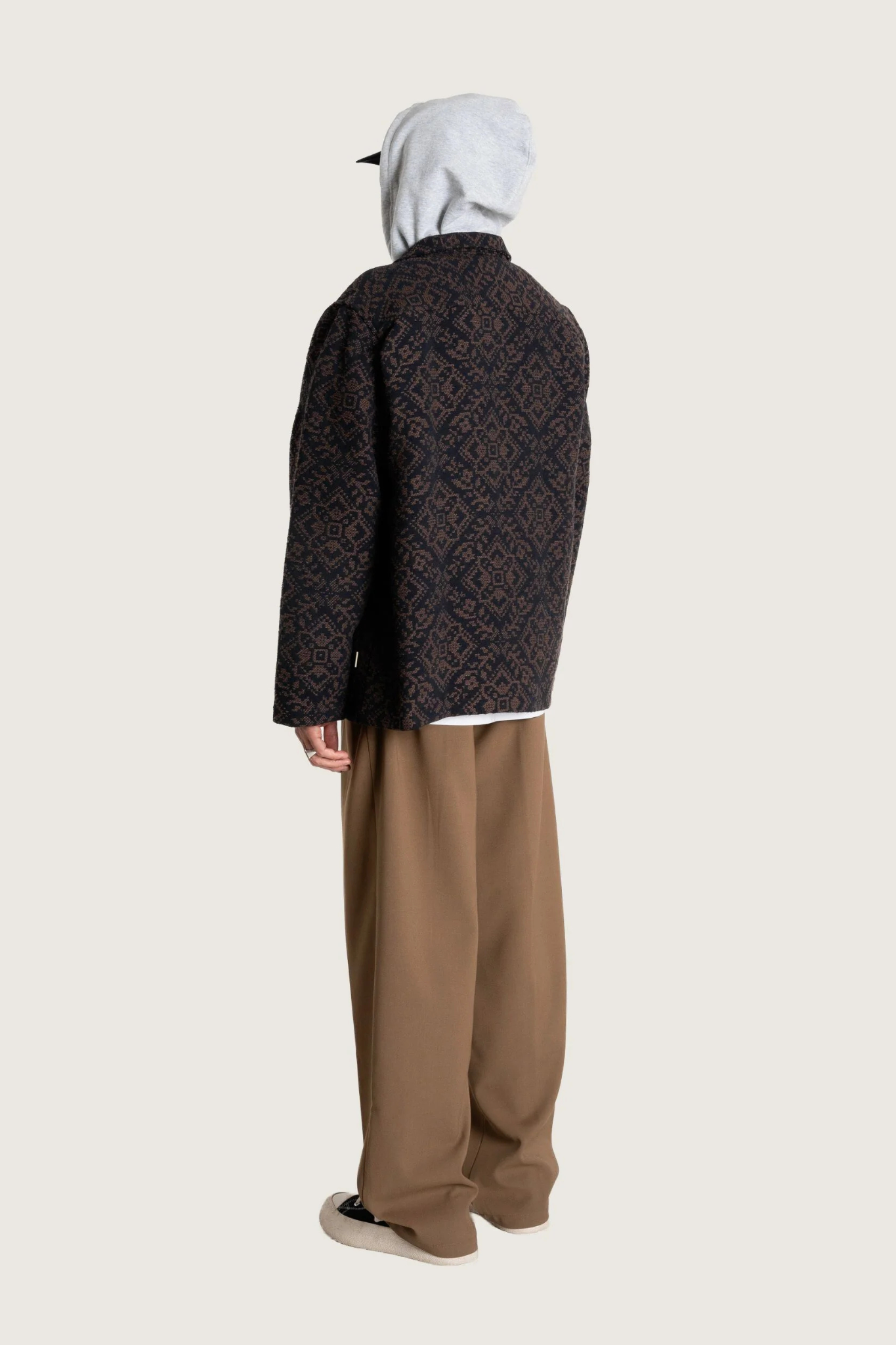 BLADE ITACA JACKET - DARK BROWN