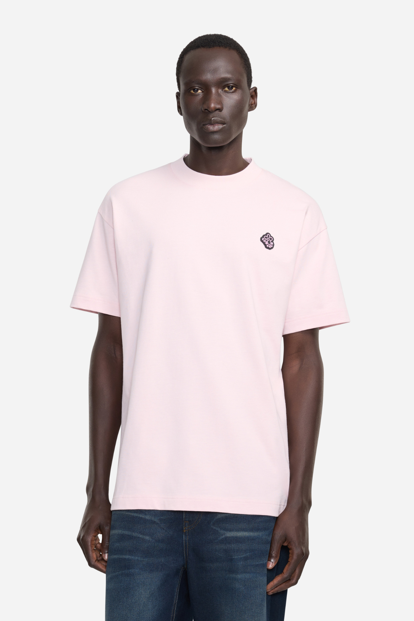 RUBBER BLOSSOM T-SHIRT - PINK