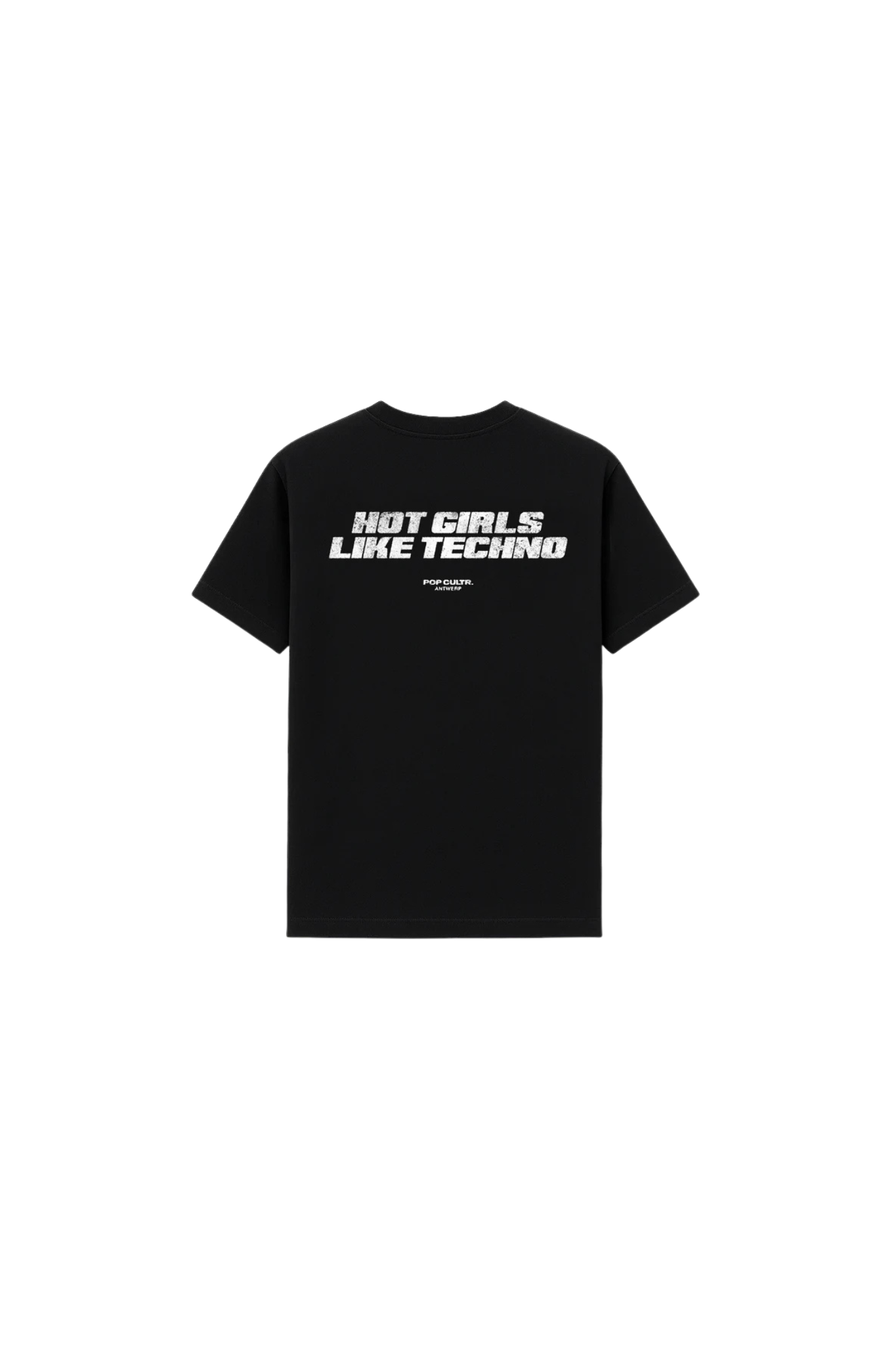 TECHNO T-SHIRT WOMEN - BLACK