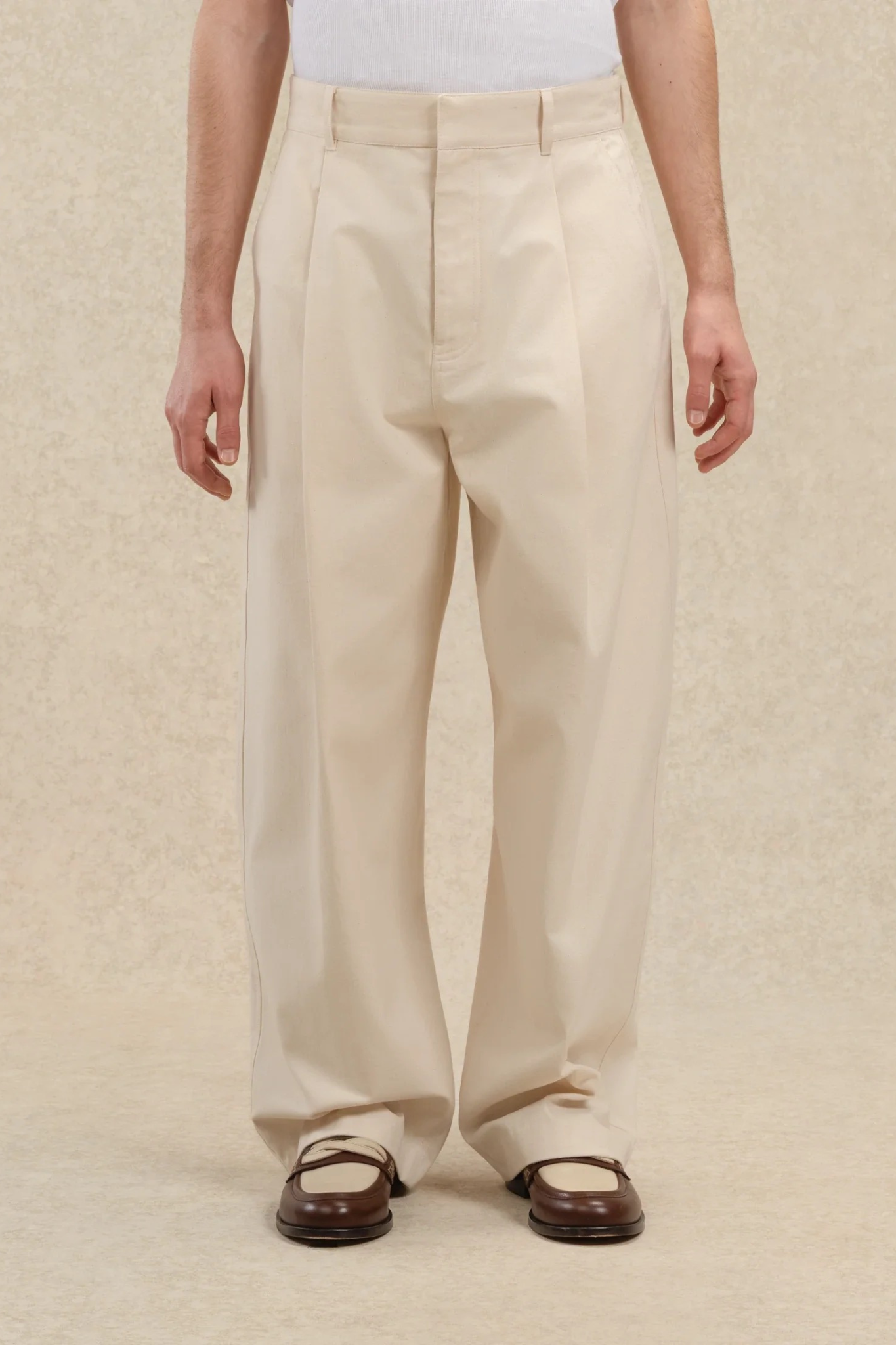 PANTALON BALLON - OFF WHITE