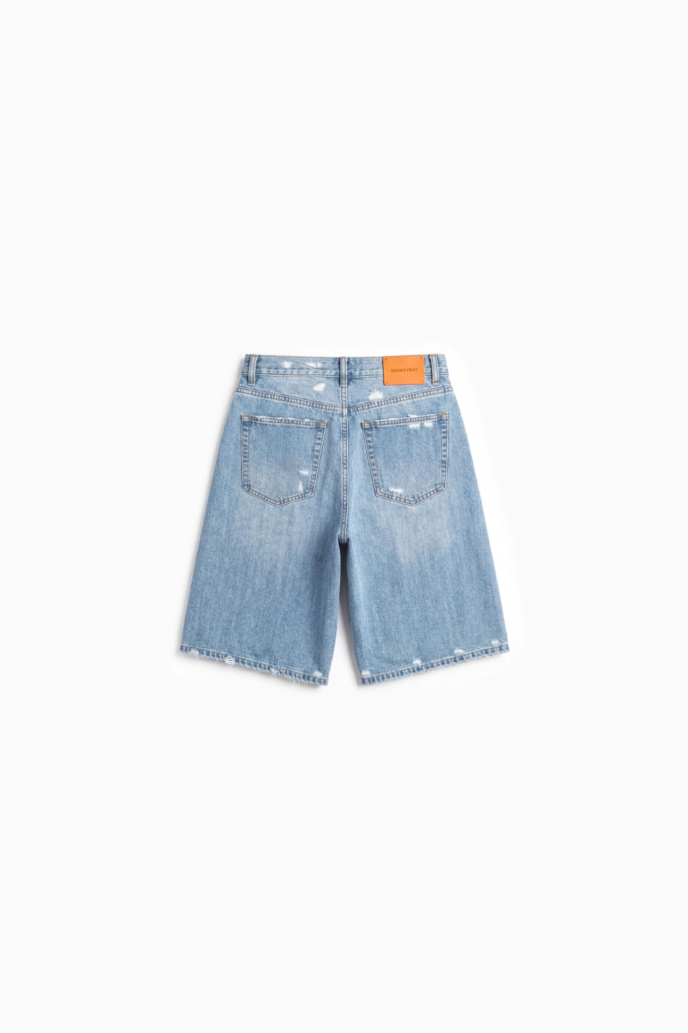 DENIM SHORTS - WASHED INDIGO