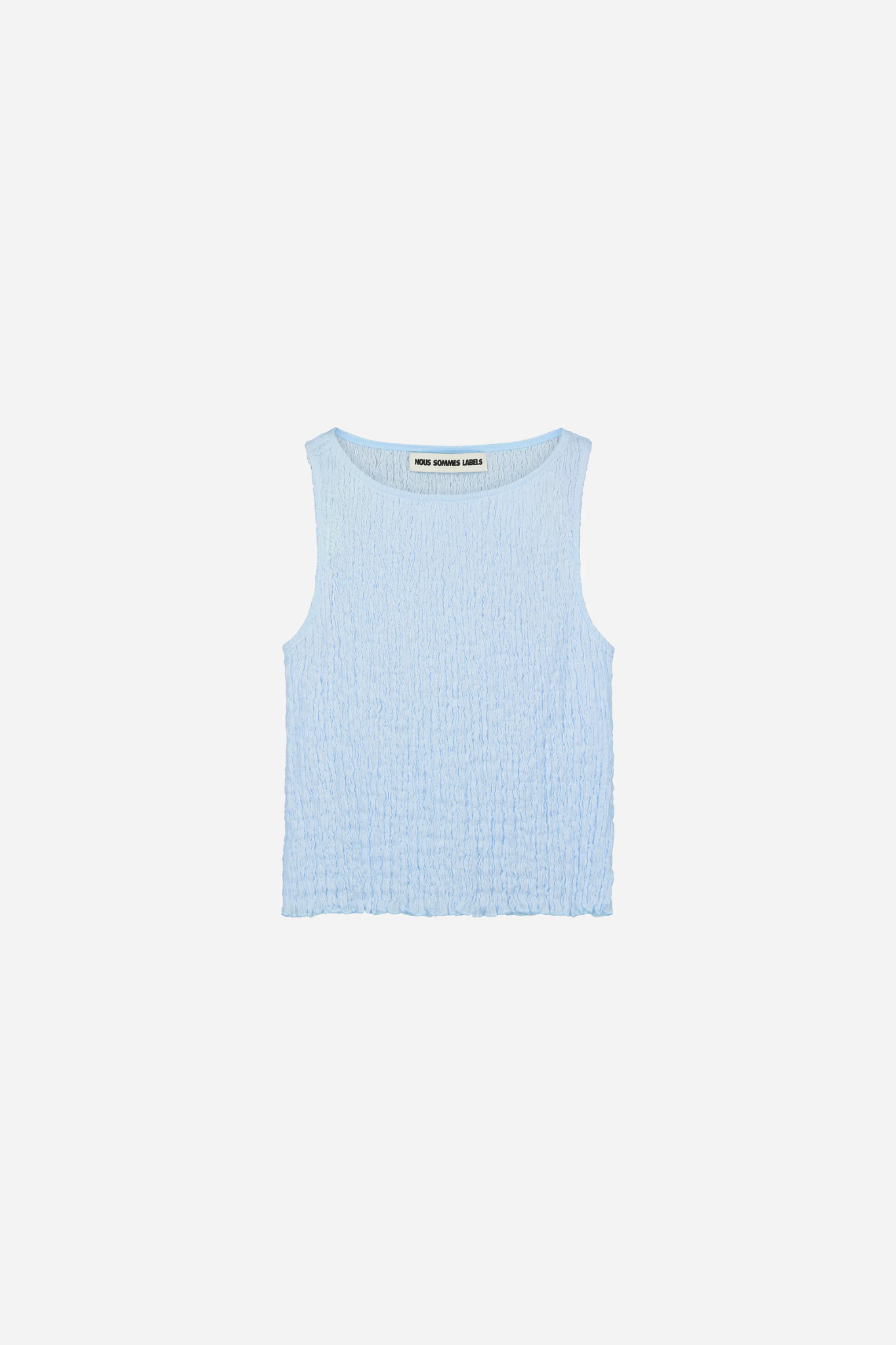 JUNE SMOCK TOP - LIGHT BLUE