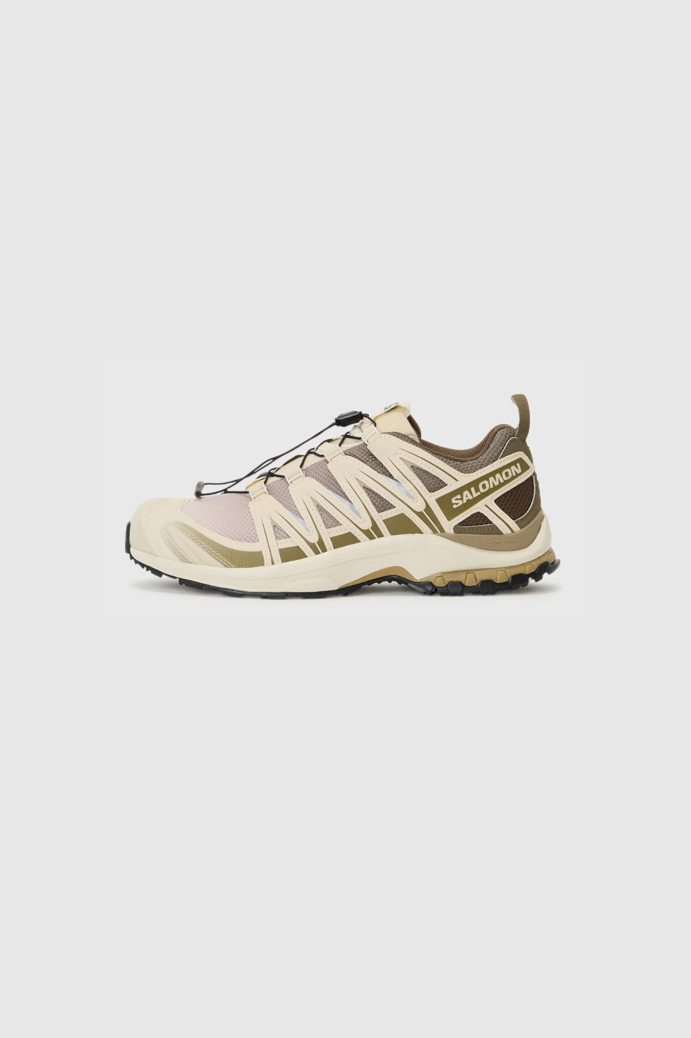 XA PRO 3D WOMEN SNEAKERS - STONE GRAY/ALMOND MILK/BLACK