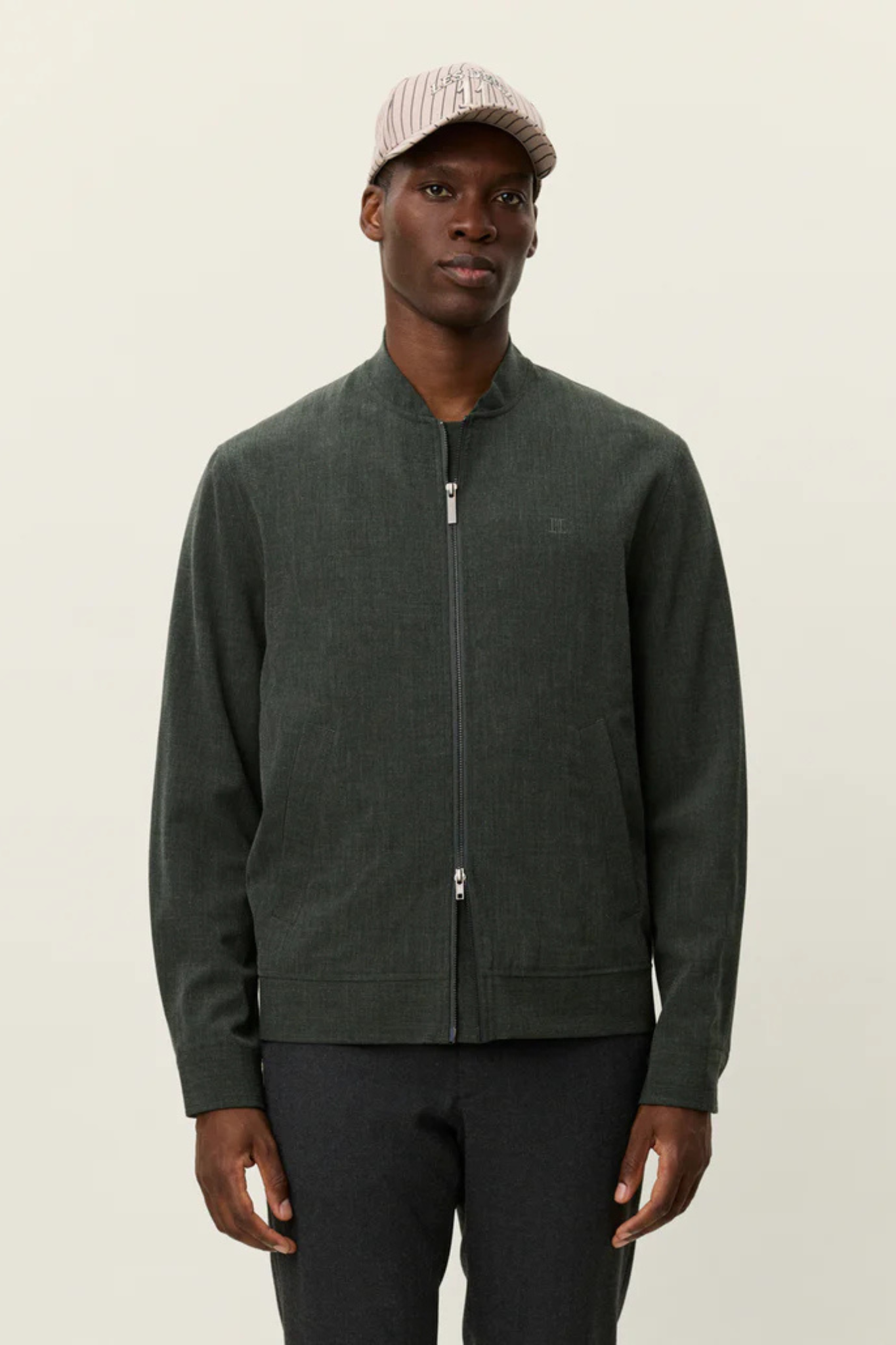 COMO REG LIGHT TWILL BOMBER JACKET - DUFFEL BAG