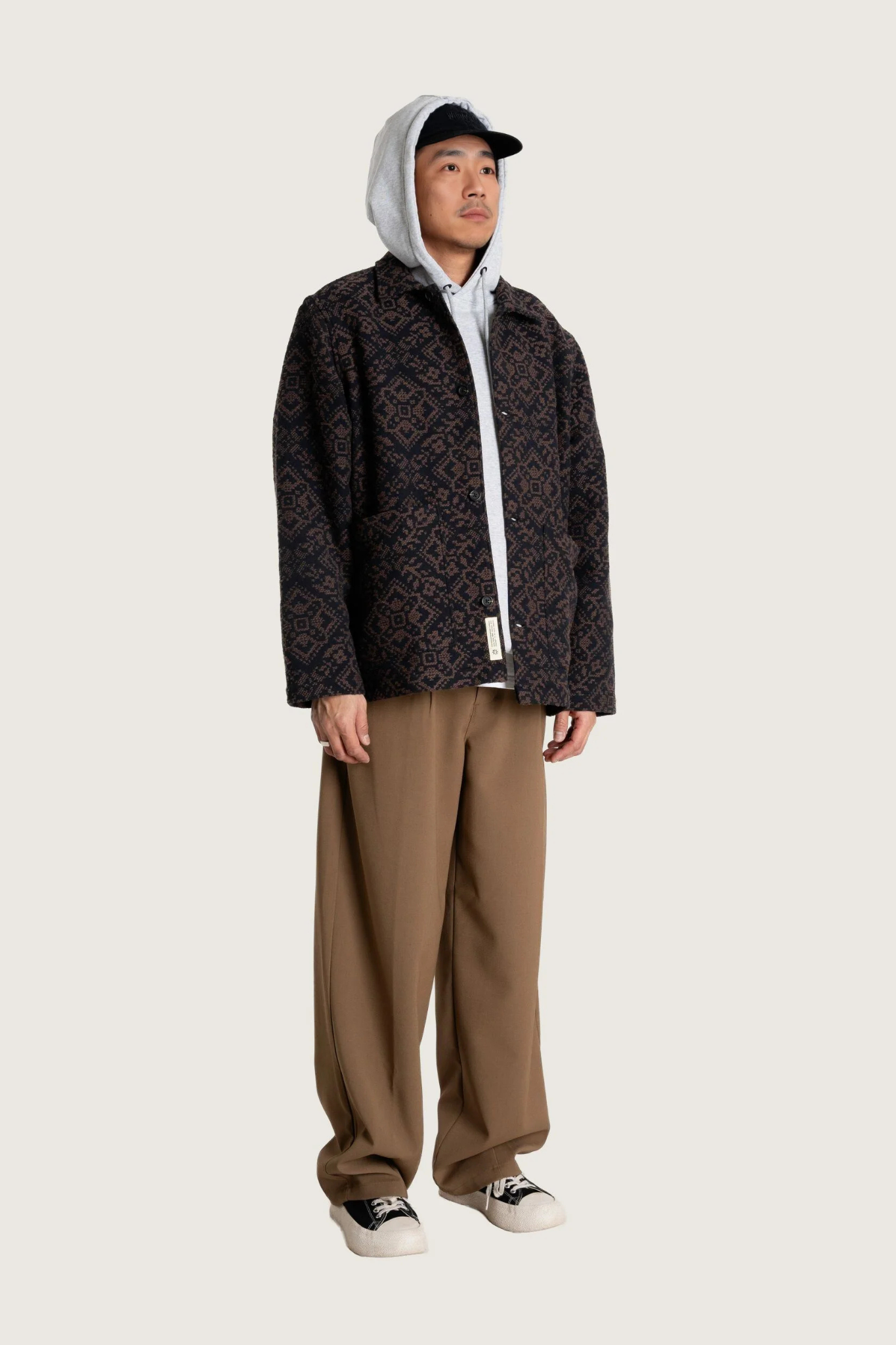 BLADE ITACA JACKET - DARK BROWN