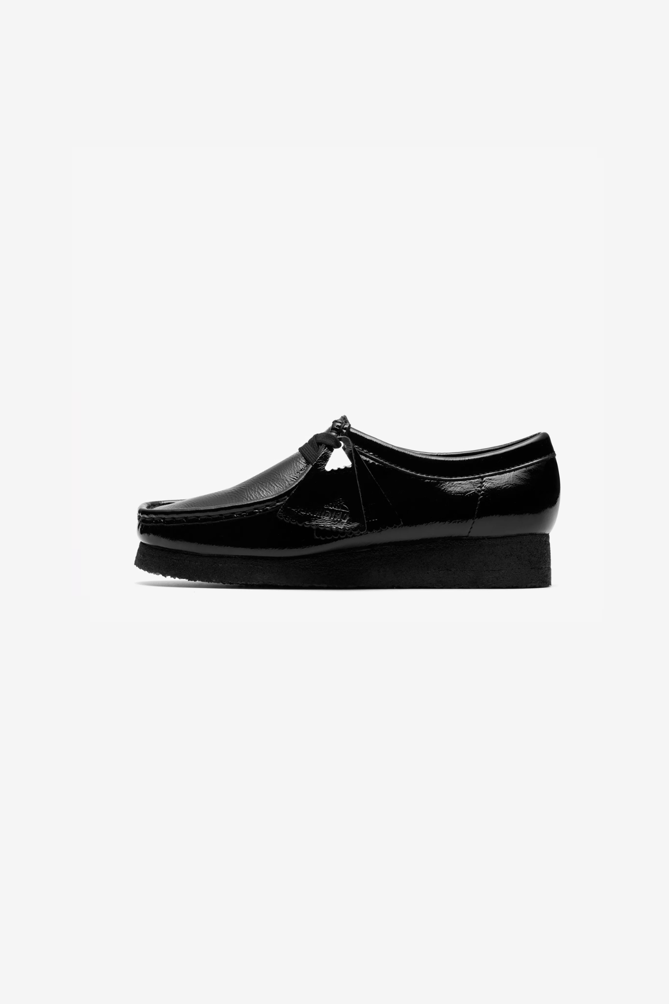 WALLABEE WOMEN SHOES - BLACK PATENT