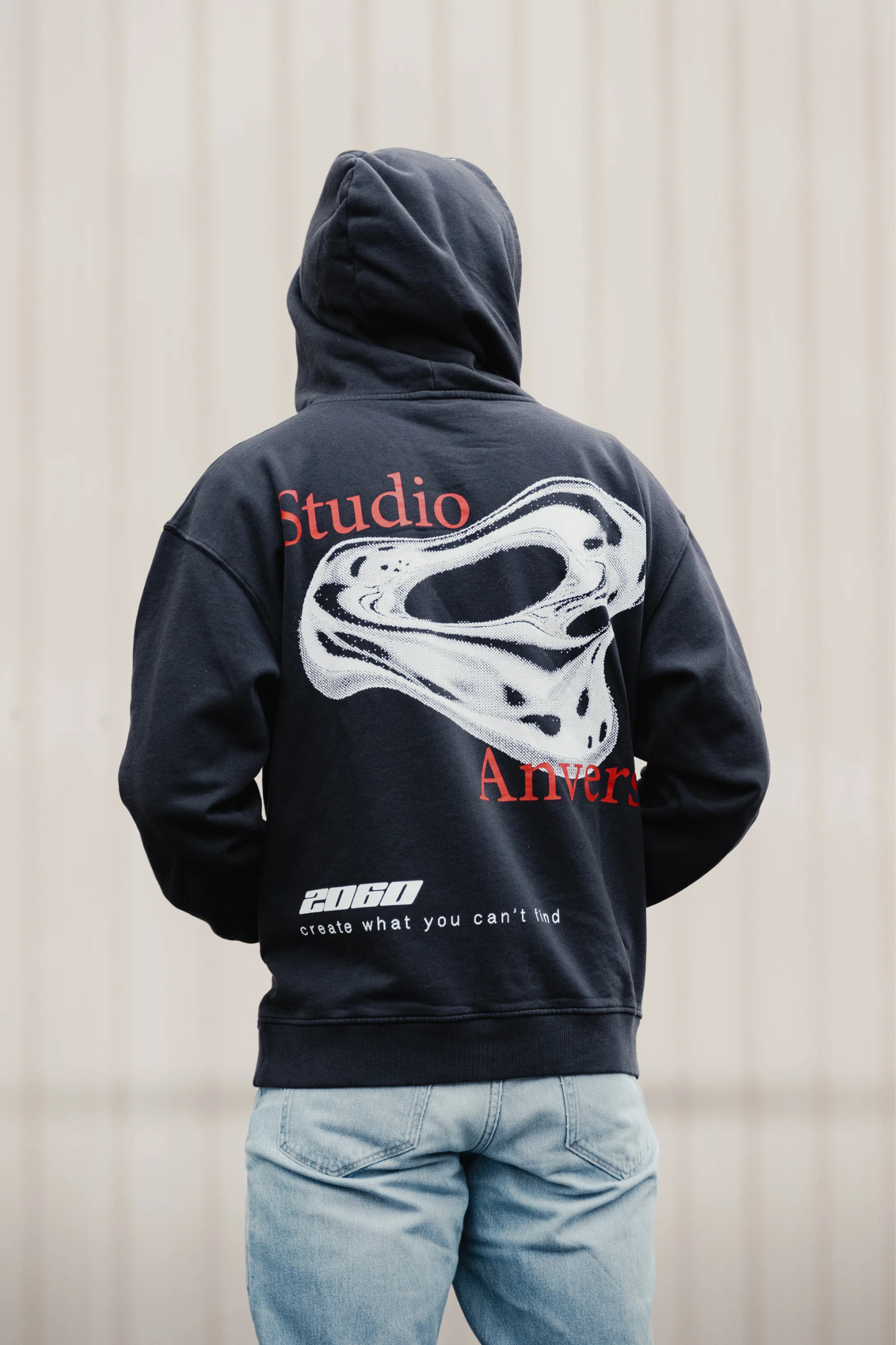 CHROME WAVES HOODIE - PHANTOM