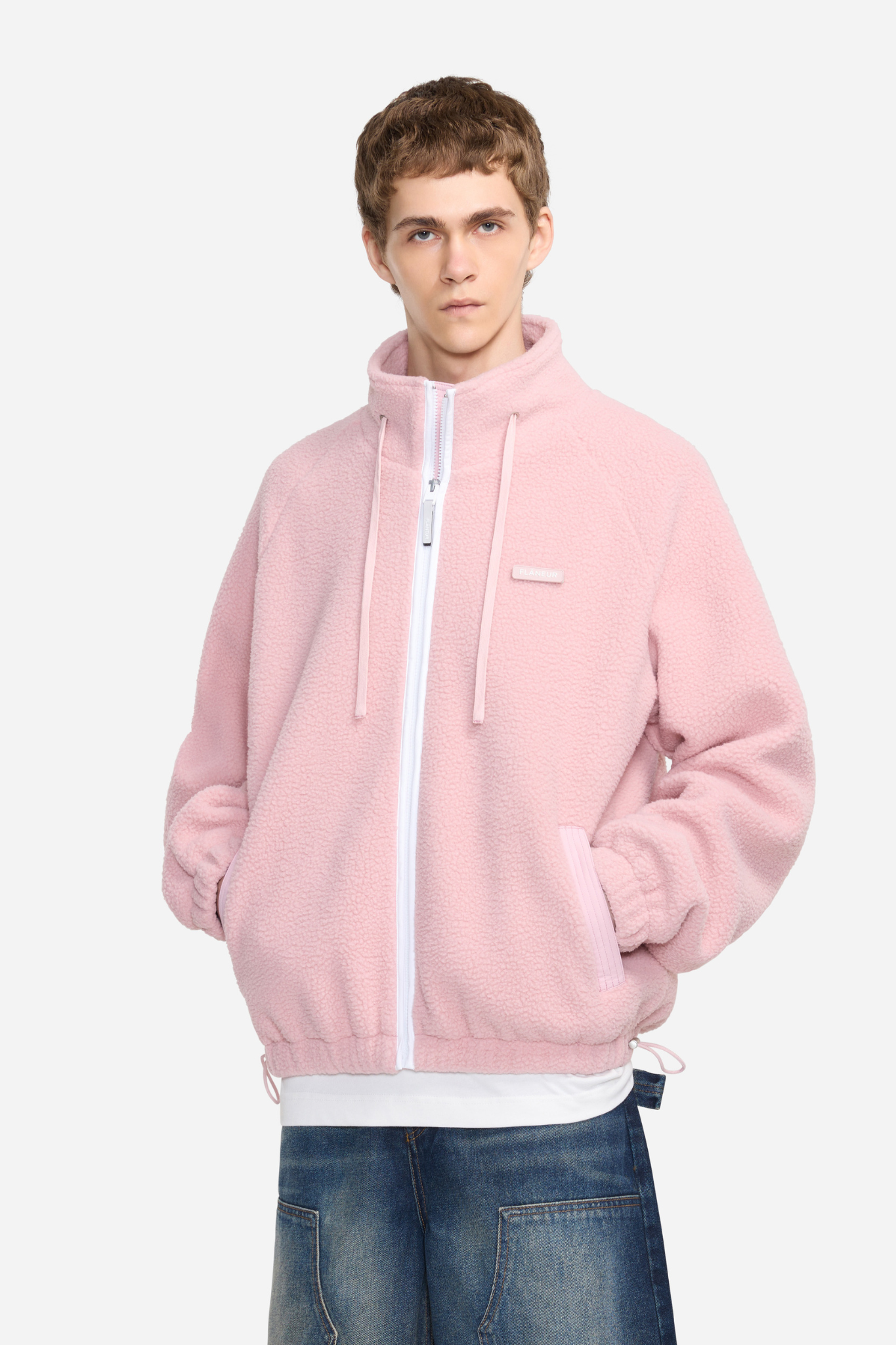 FLEECE JACKET - PINK