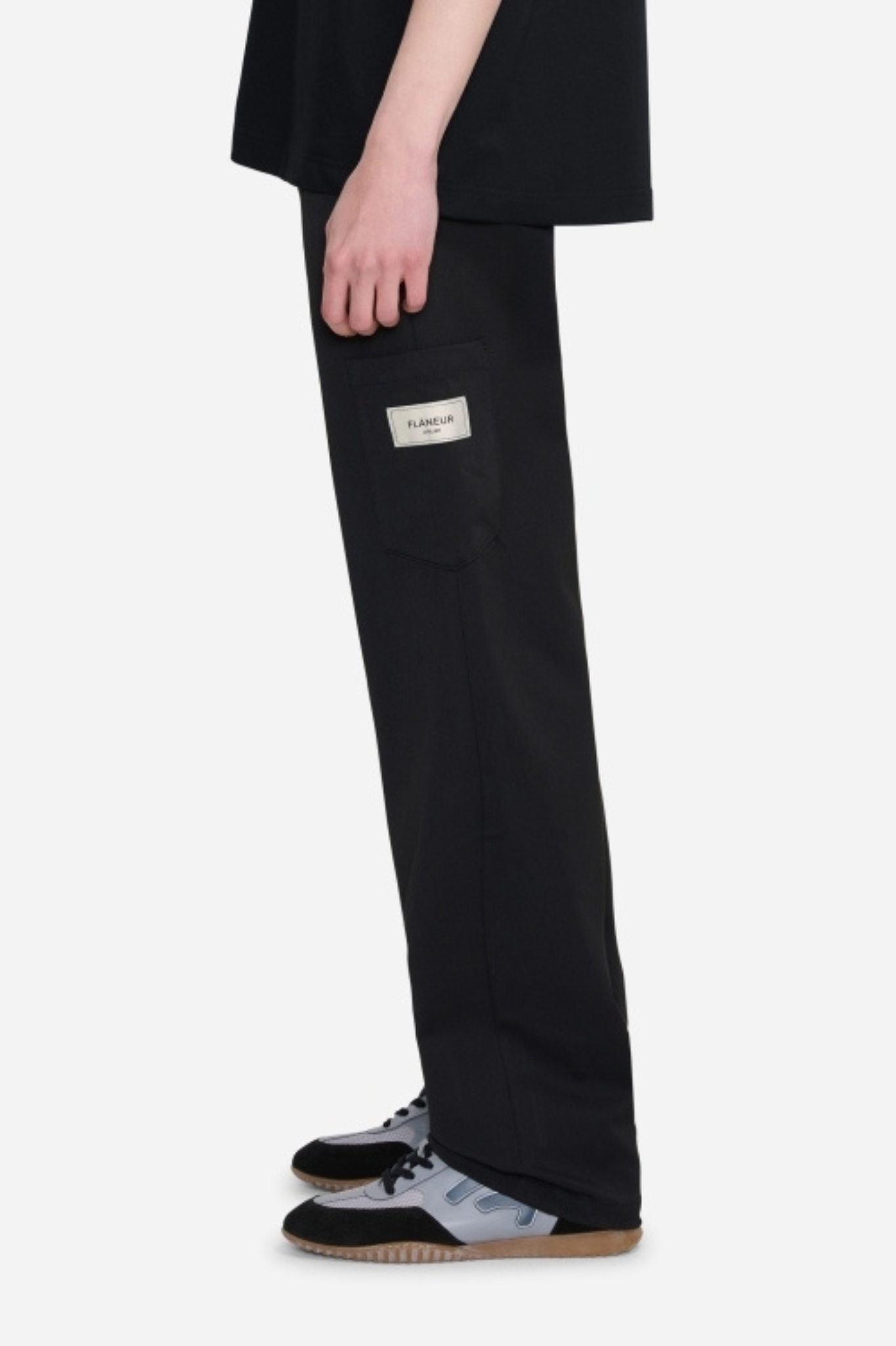 ATELIER TAILORED PANTS - BLACK