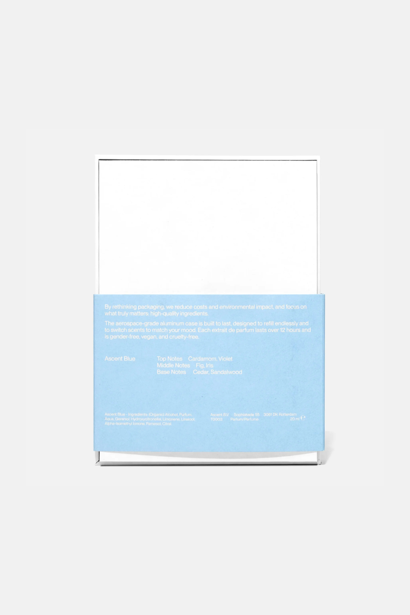 PARFUM + SILVER CASE 20ML - BLUE