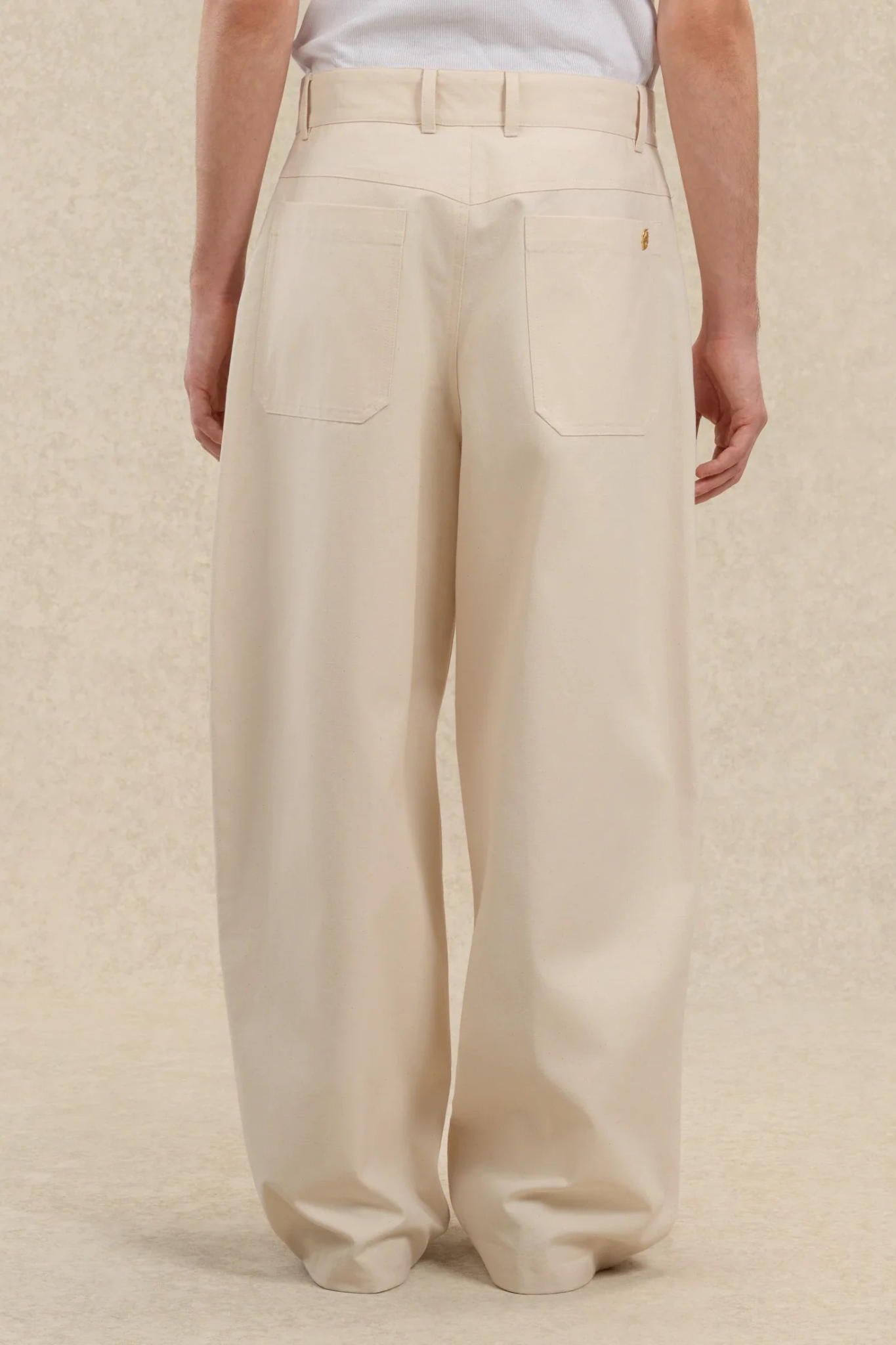 PANTALON BALLON - OFF WHITE