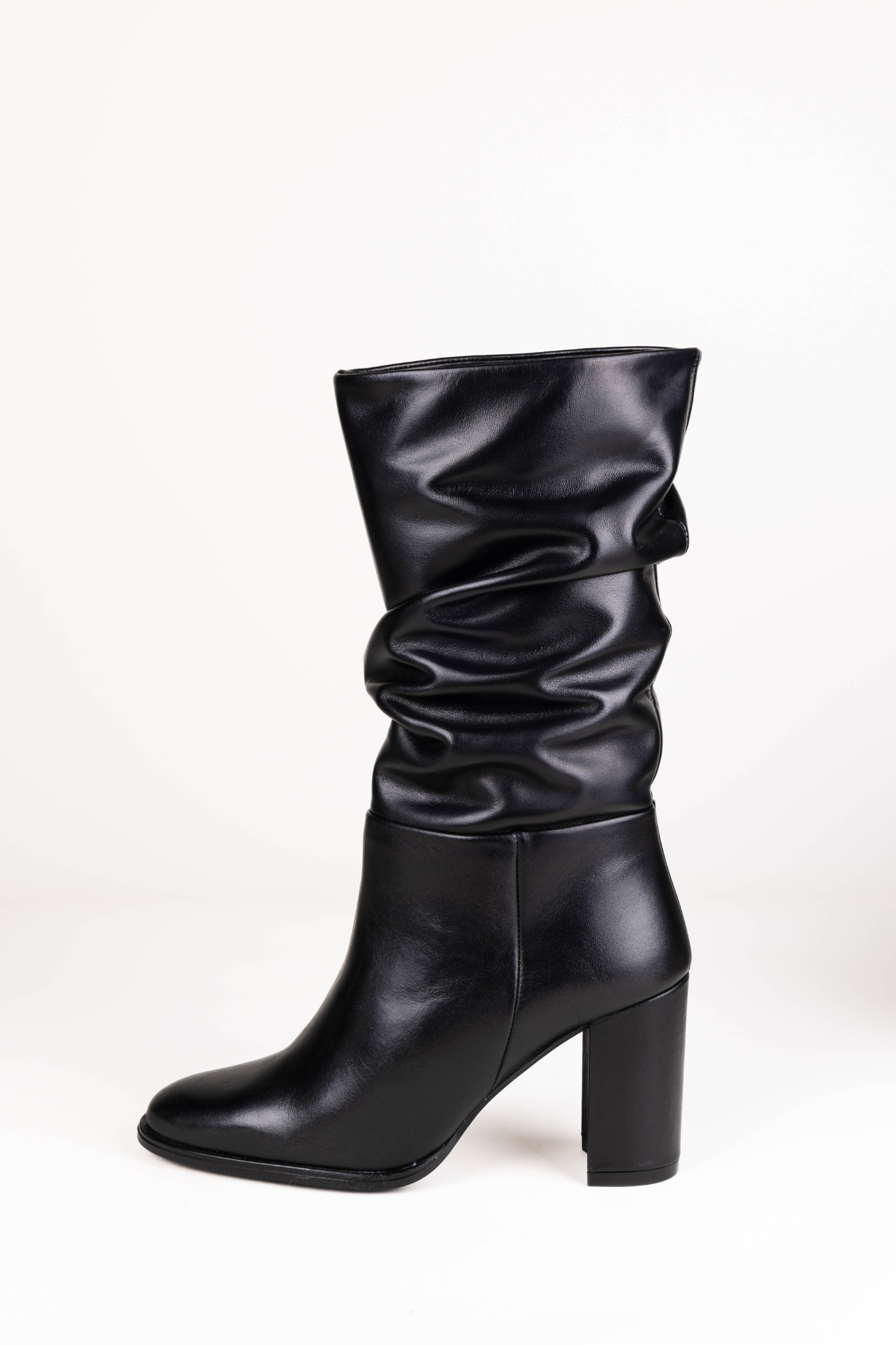 GLORIA FOLD TASSE BOOTS - NERO