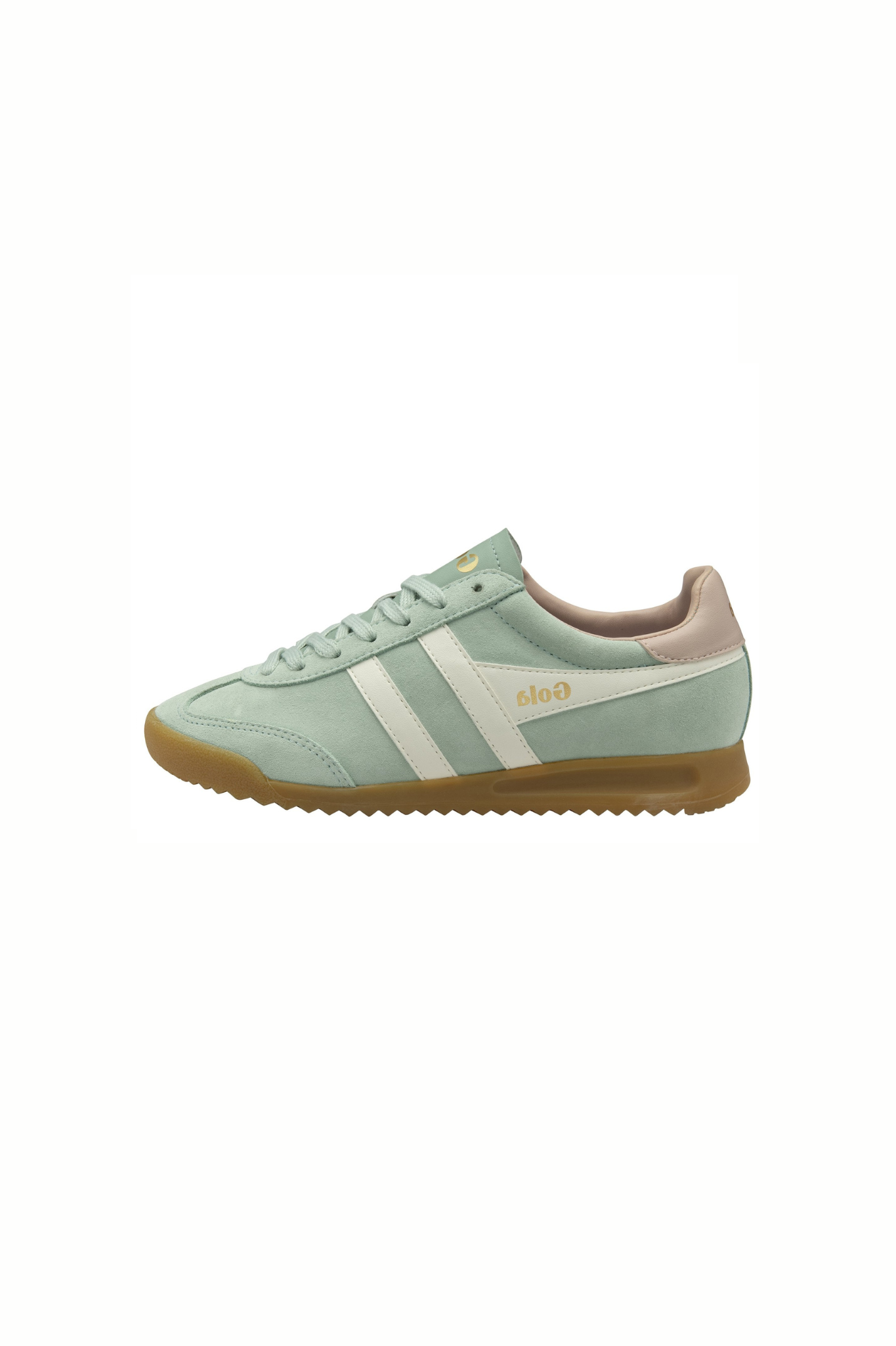 GOLA TORPEDO WOMEN SNEAKERS - SURF/OFF WHITE/ROSE. Side view
