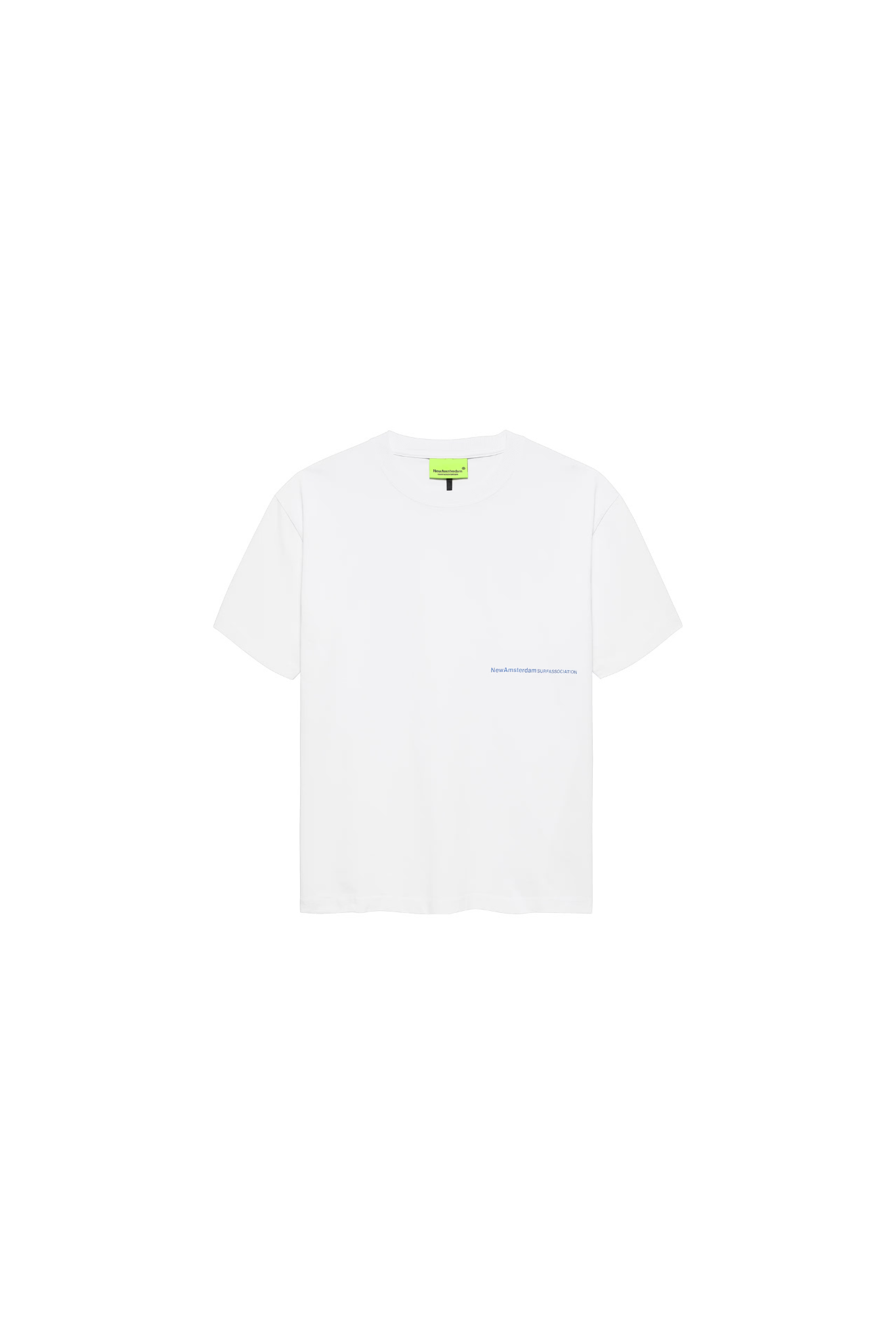 BACK ZIP T-SHIRT - WHITE