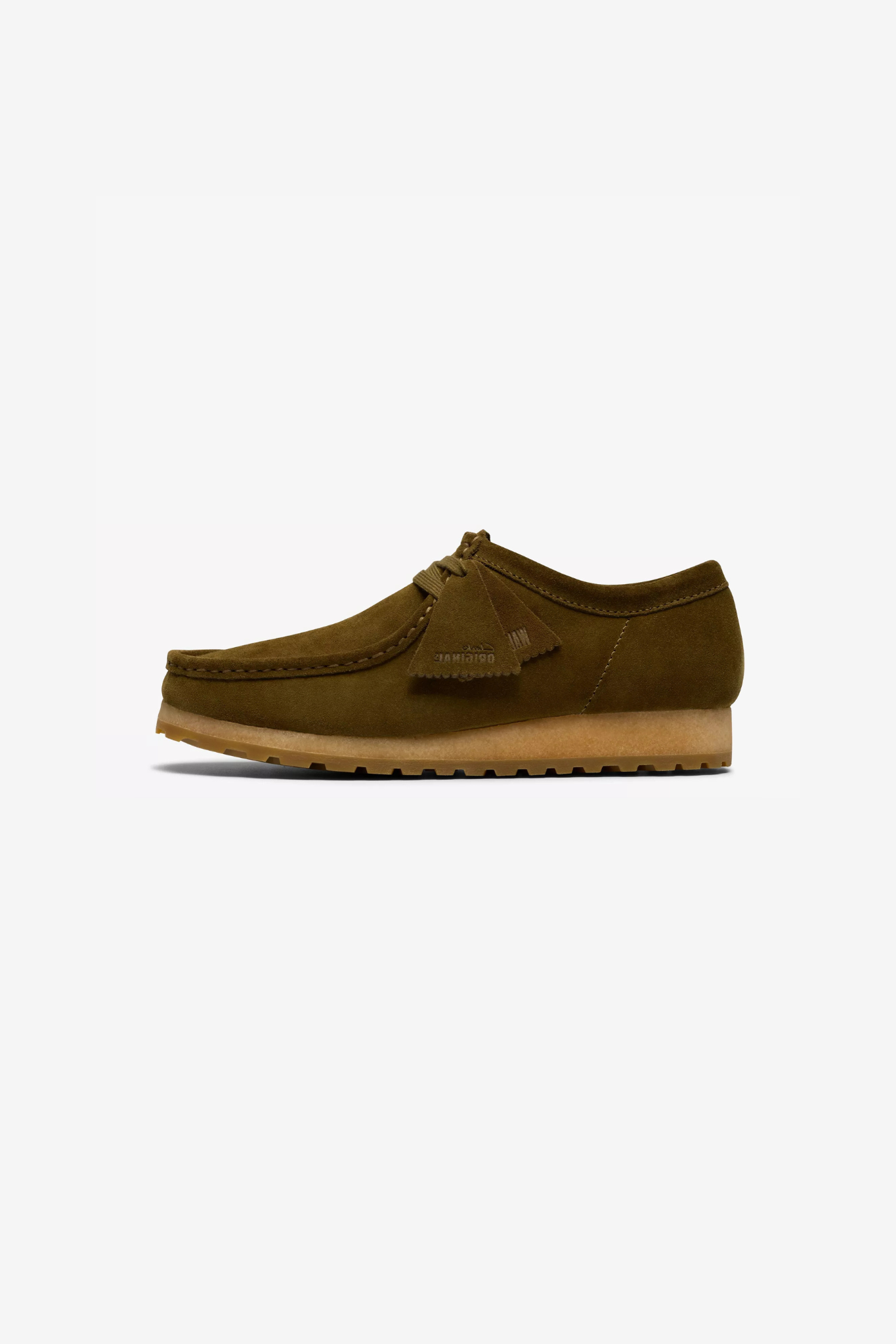 WALLABEE RB SHOES - OLIVE SUEDE