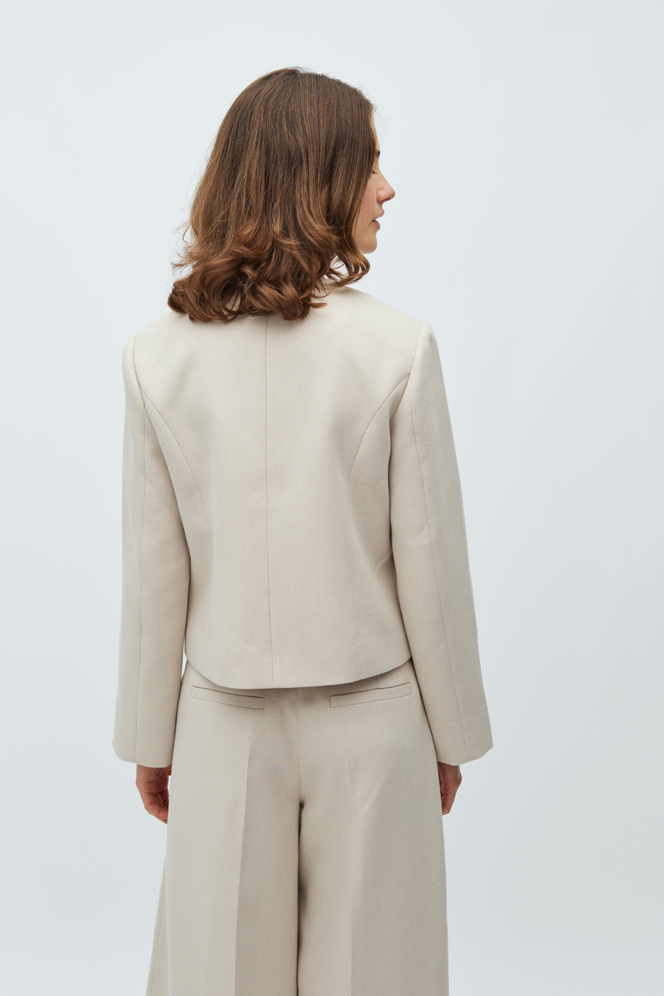 TORINA ELENORA BLAZER - SPRING BROWN MELANGE
