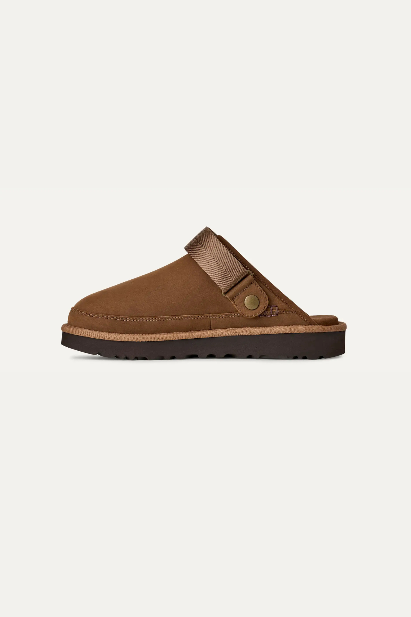 GOLDENCOAST CLOG II NUBUCK MEN SHOES - DARK CHESTNUT