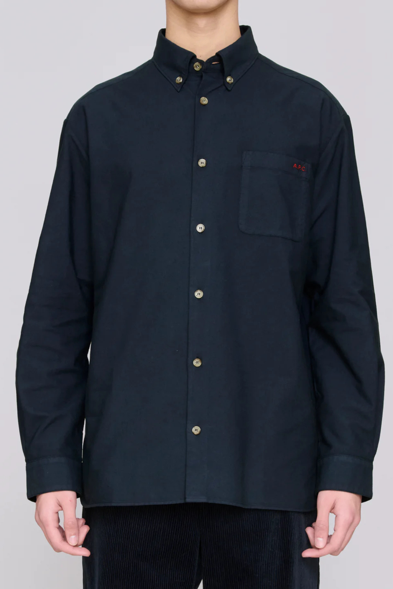 MATEO LOGO SHIRT - DARK NAVY
