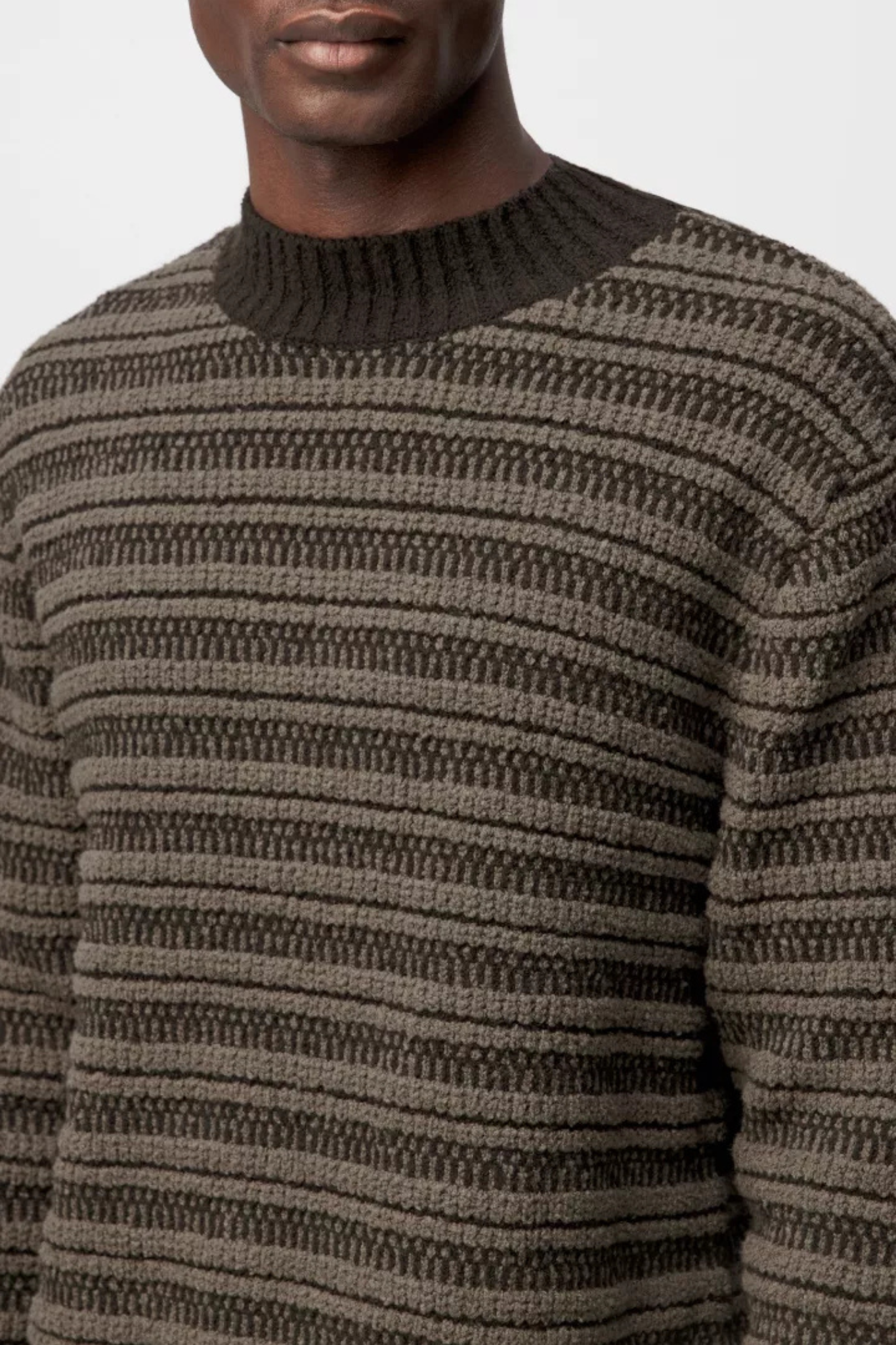 ZAYN KNITWEAR - BROWN