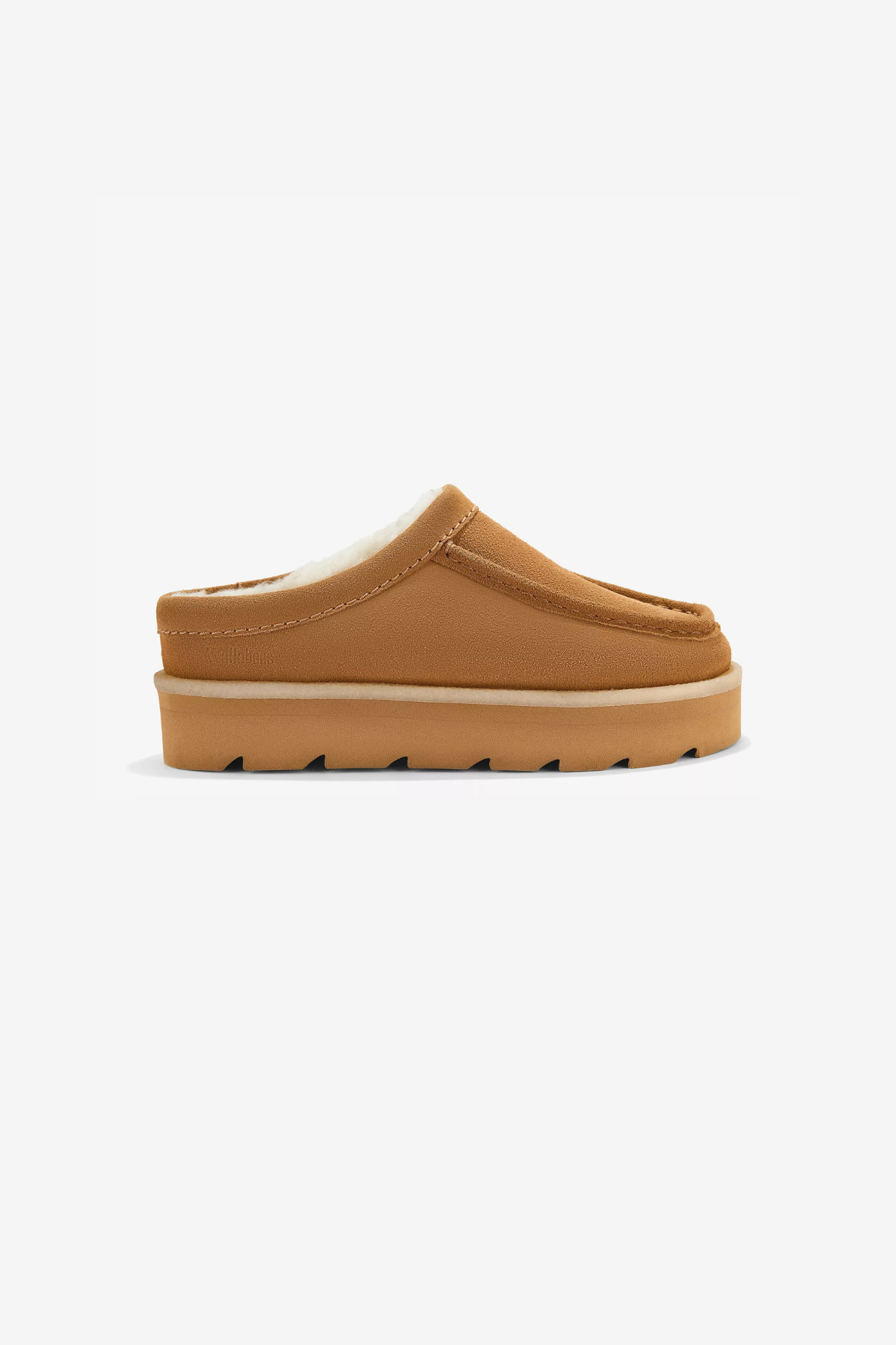 MEARE MULE SHOES - CARAMEL WARMLINED