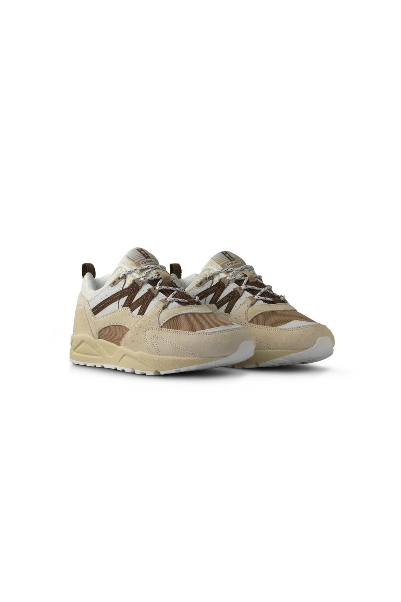 KARHU FUSION 2.0 WOMEN SNEAKERS - TURTLEDOVE/CAPPUCCINO. Side view