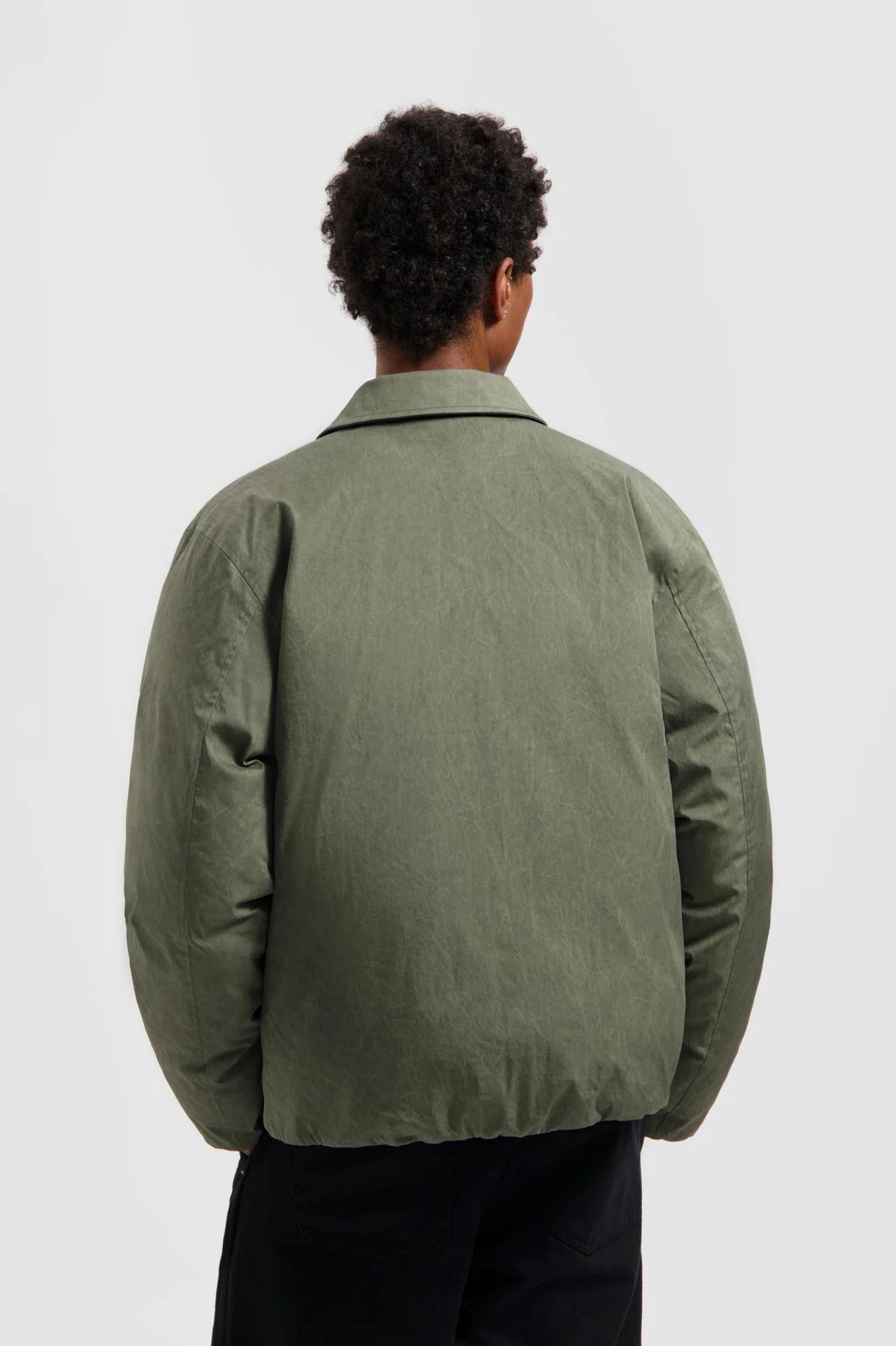 MEDIUM PADDED JACKET - OLIVE NIGHT