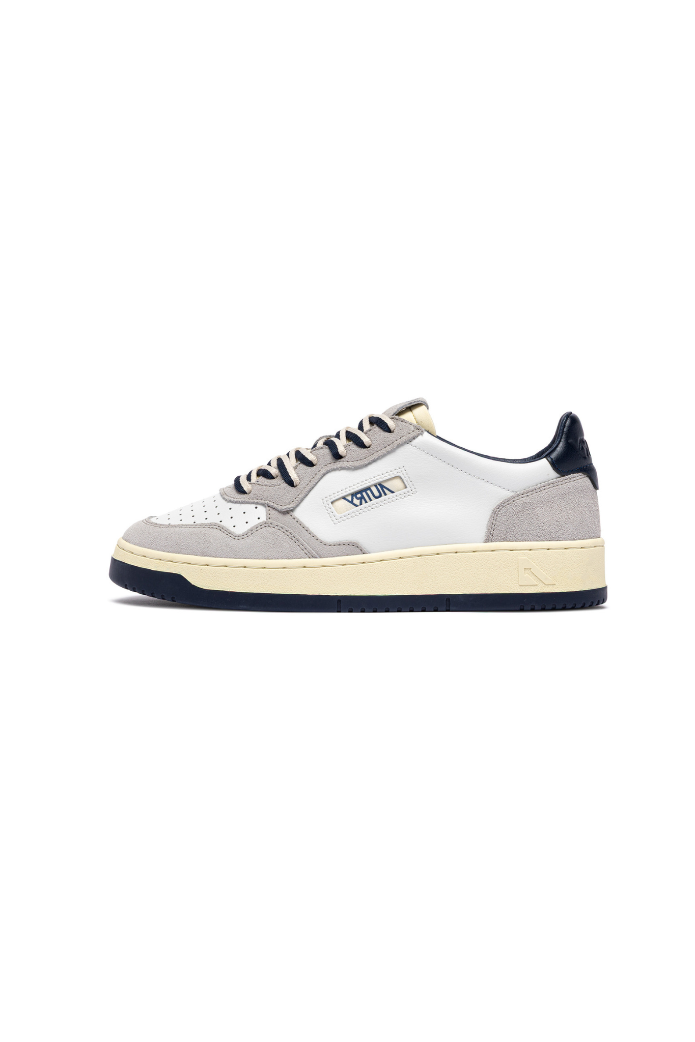 AULM-BW04 - MEDALIST LOW MEN SNEAKERS - LEA/SUEBIC WHT/VAPOR