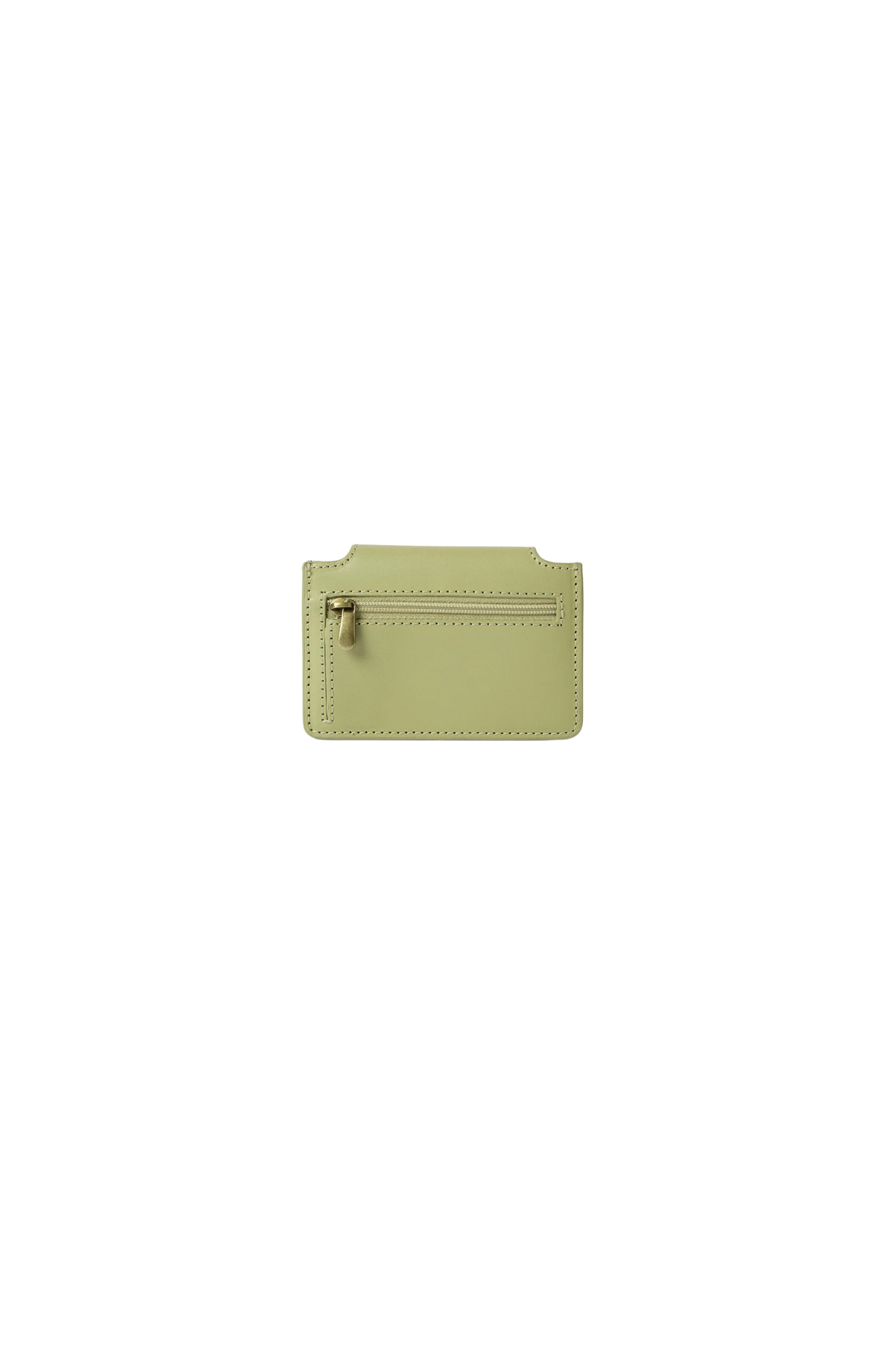 HARMONICA WALLET - TEA GREEN CLASSIC LEATHER