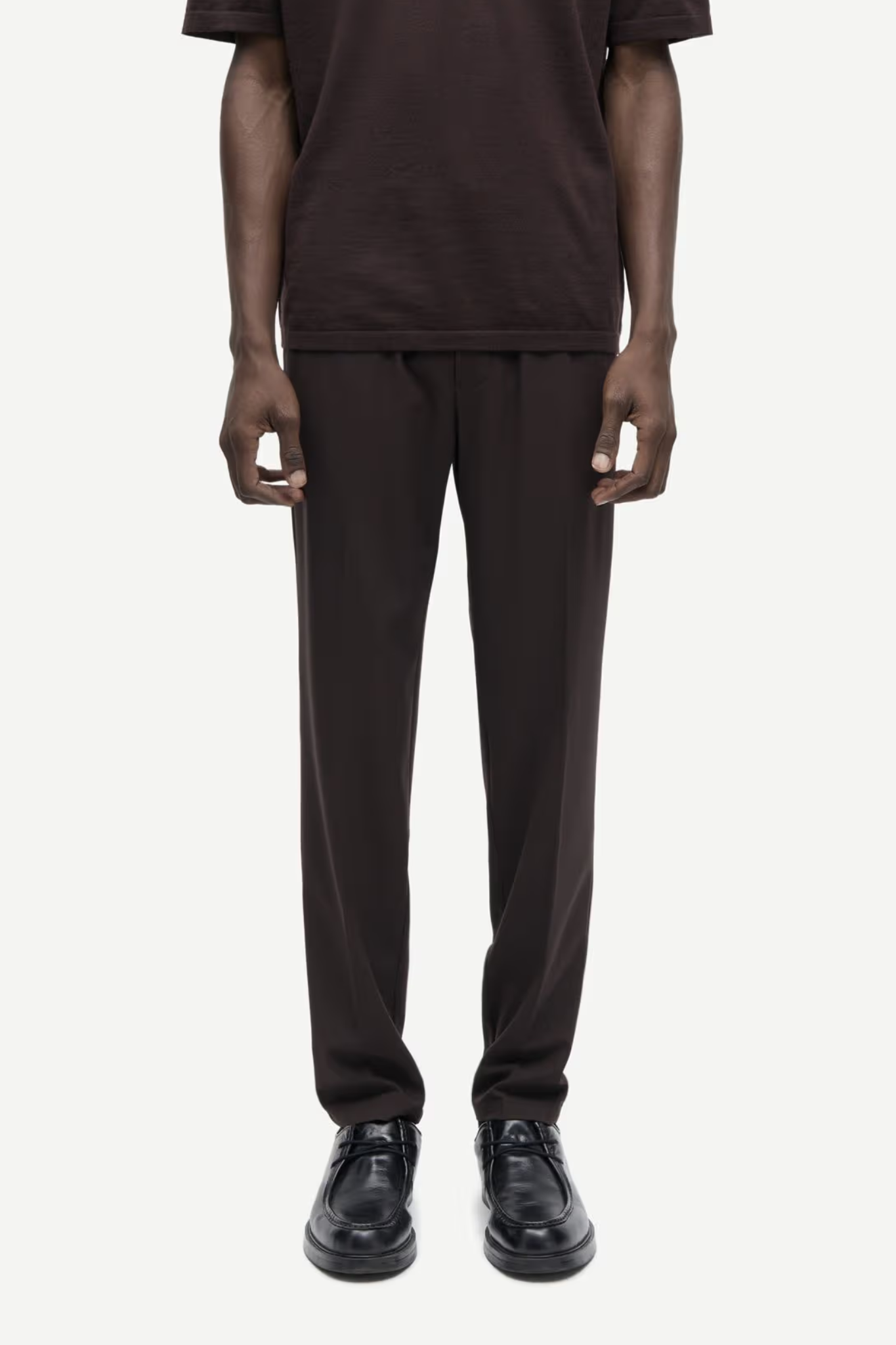 SMITHY TROUSERS - BLACK COFFEE