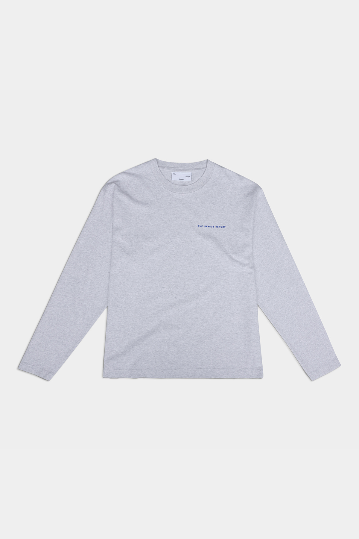 TSR OPTIC LONGSLEEVE – LIGHT GREY MELANGE