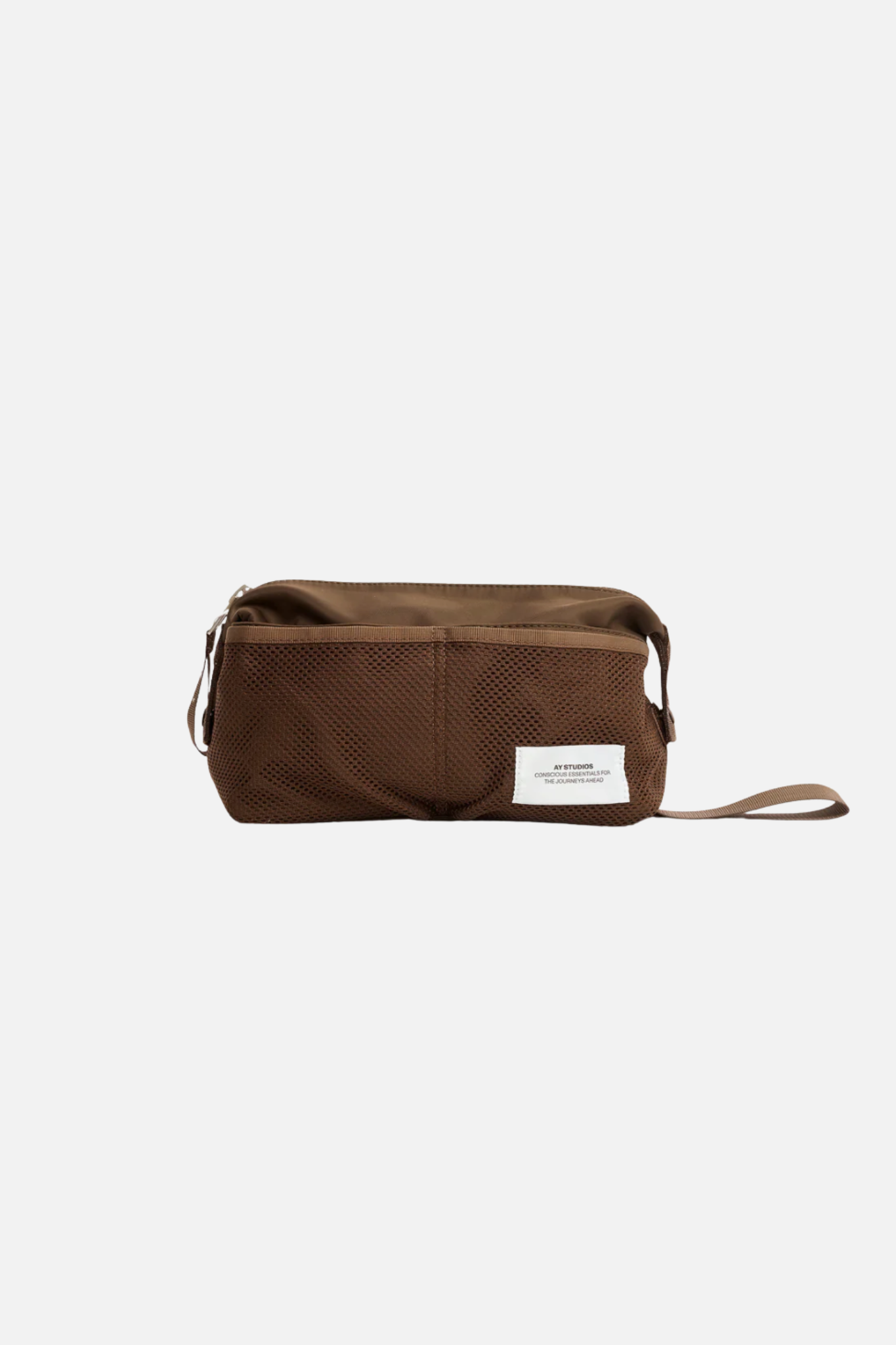 WASH BAG - BROWN