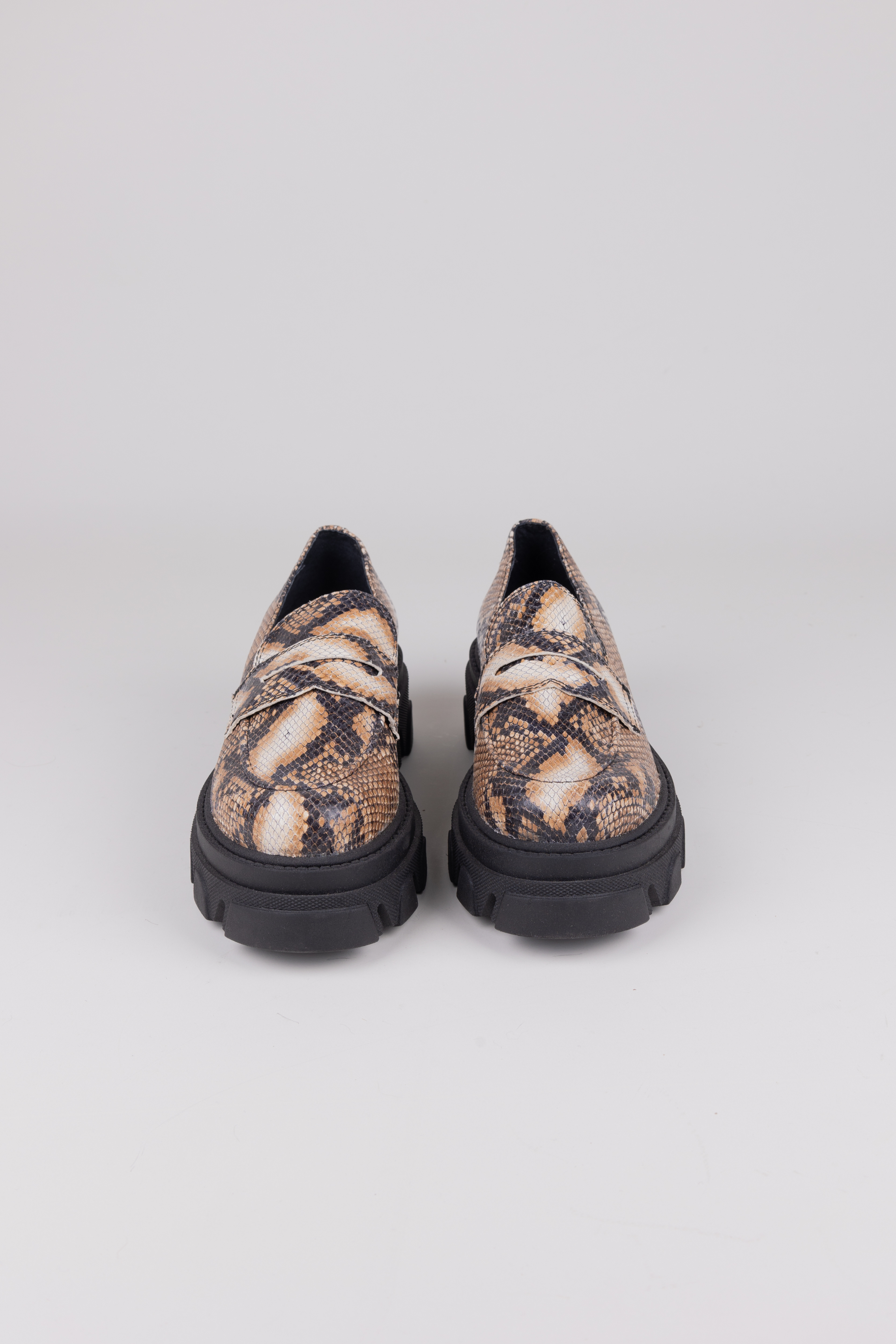 OU - UKATH SNAKE SHOES WOMEN - BEIGE SNAKE