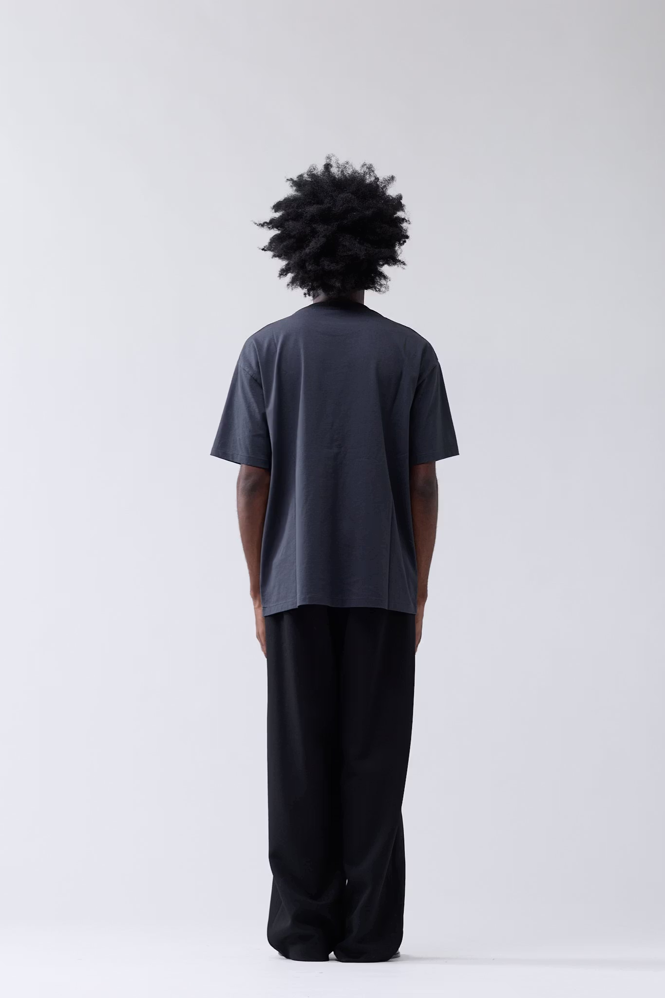 MINI LOGO T-SHIRT - ANTHRACITE