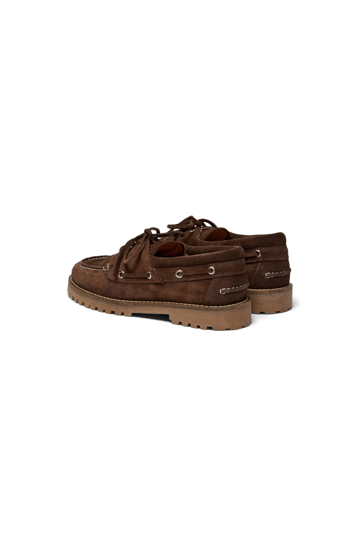 ALVINA SUEDE SHOES - BROWN OIL